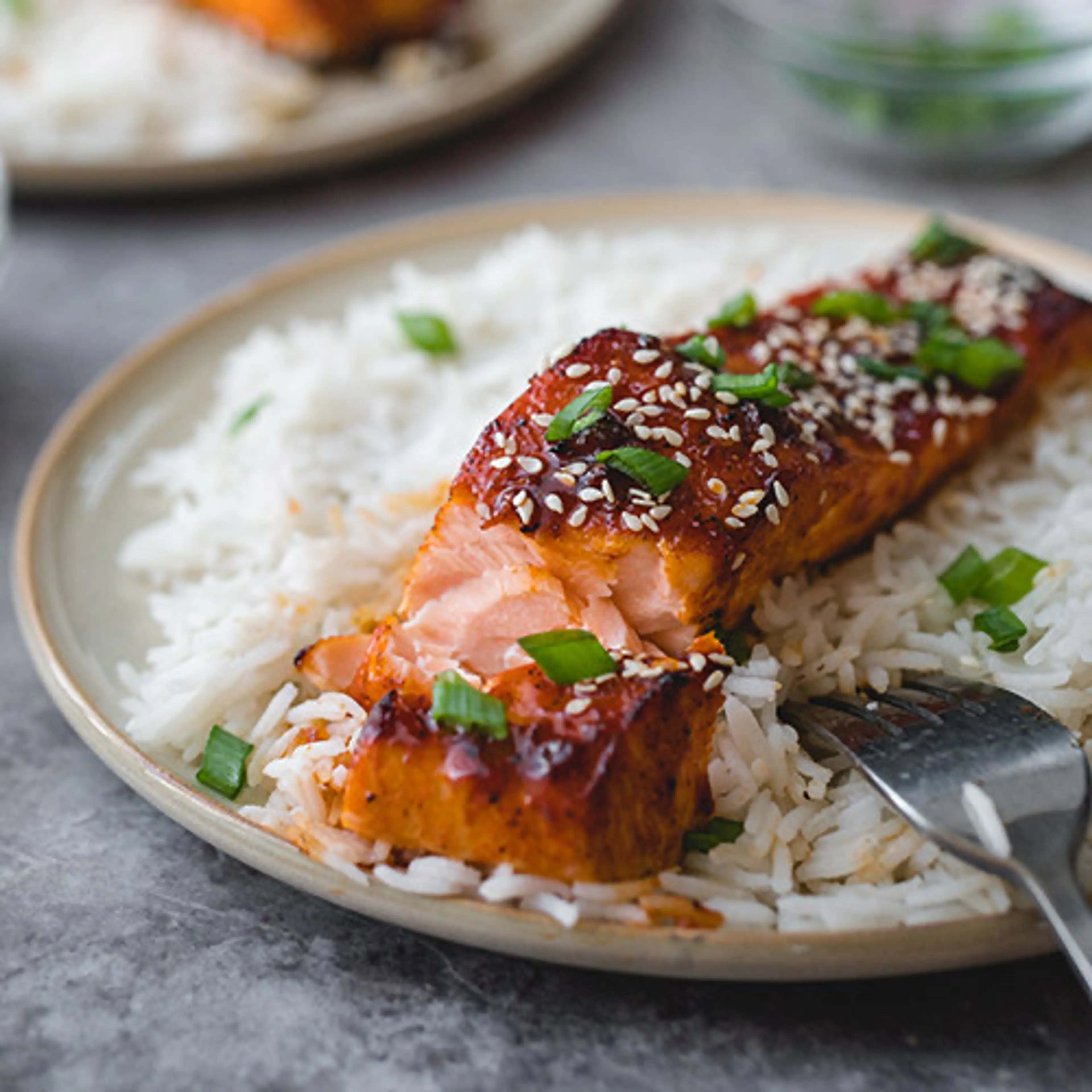 Spicy Broiled Korean Salmon