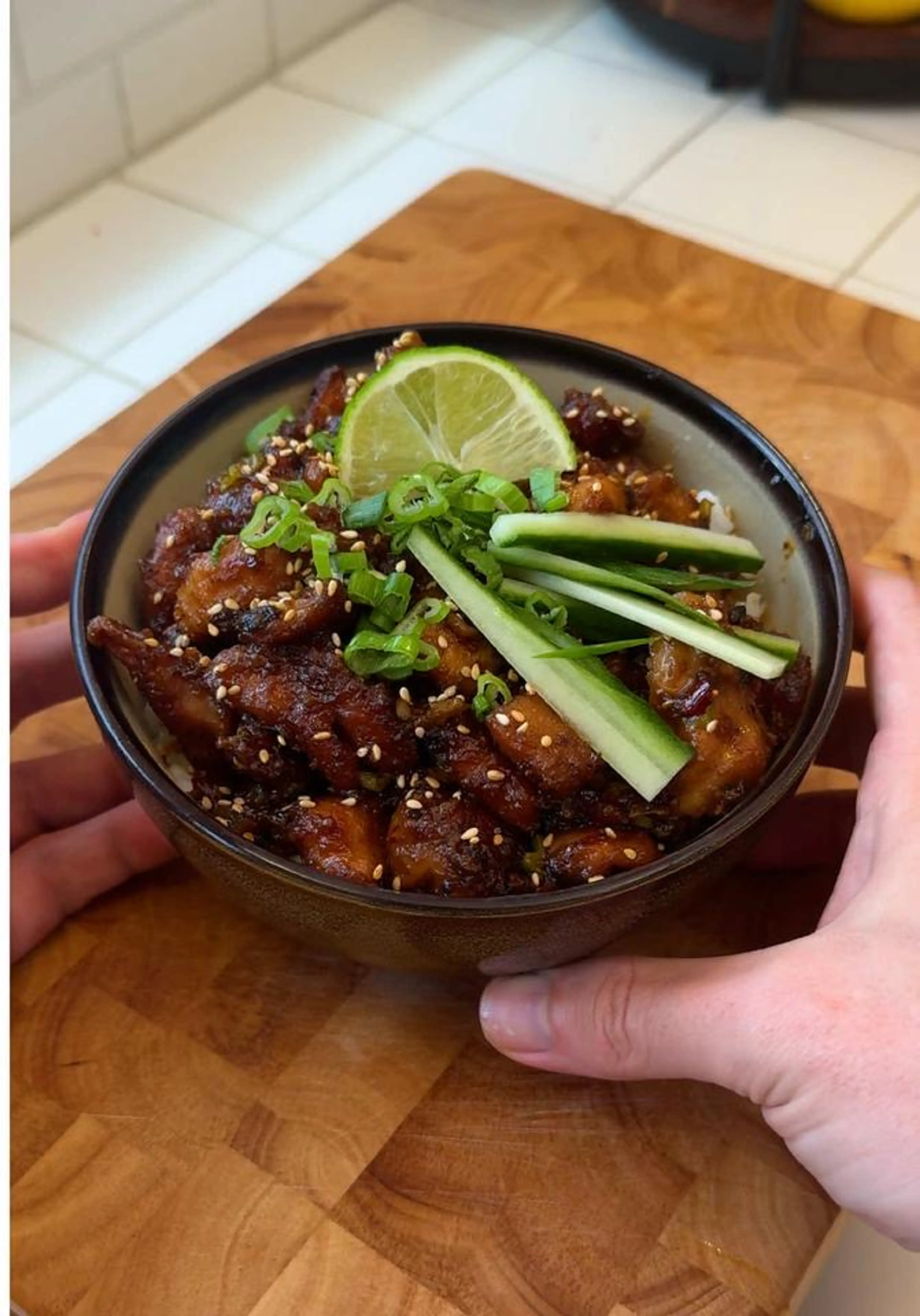 Sesame Peanut Chicken