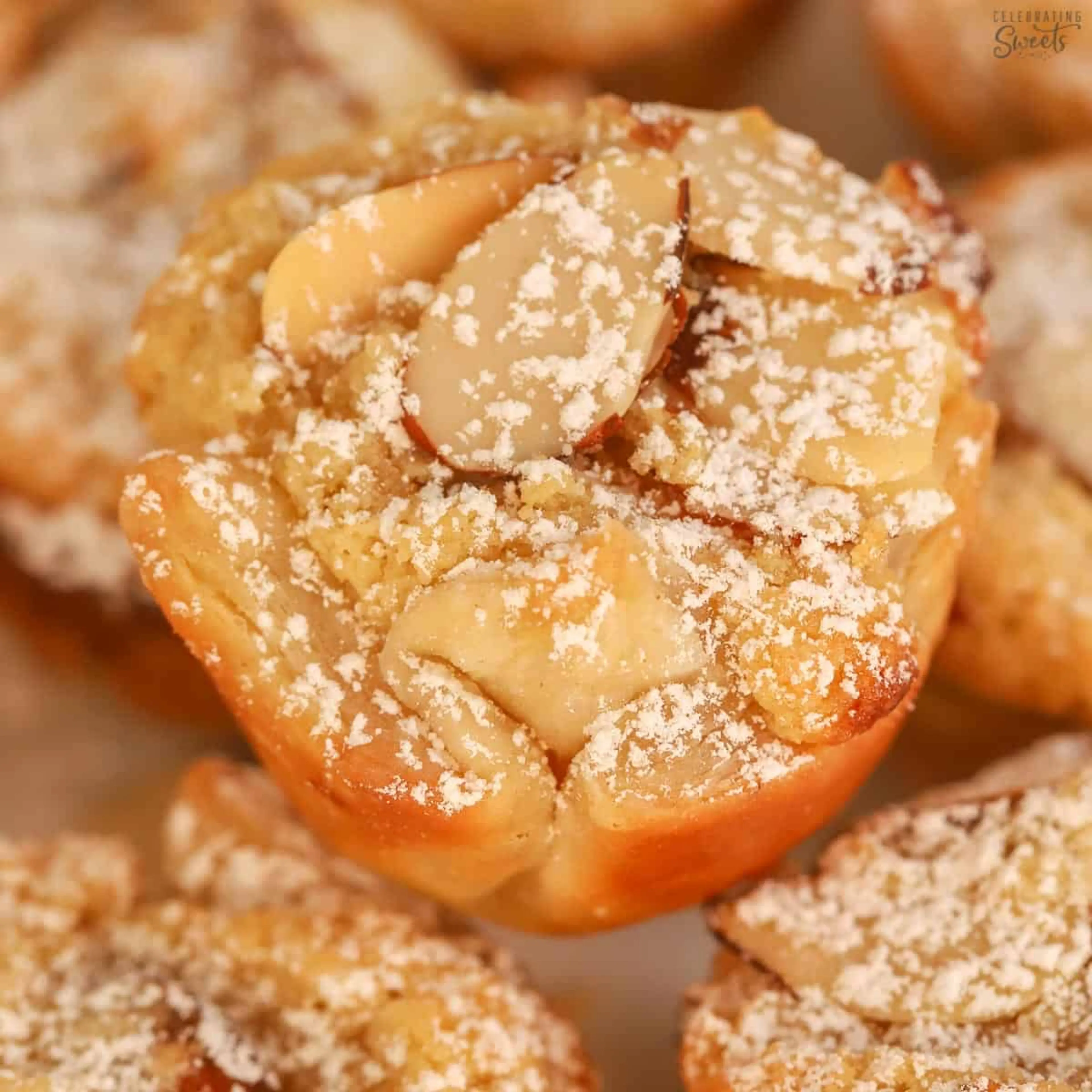 Almond Croissant Bites