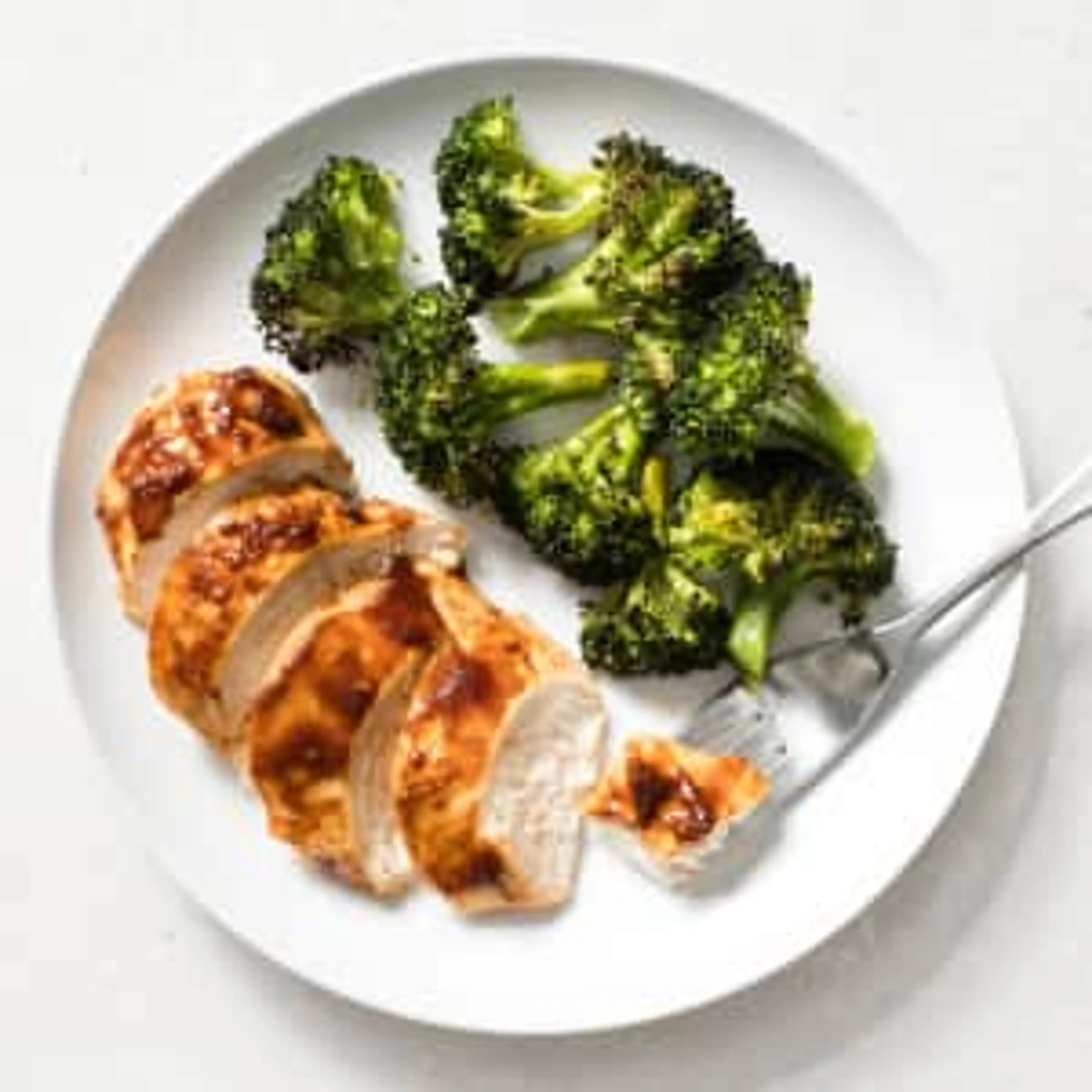 Sheet Pan Barbecue Chicken and Broccoli