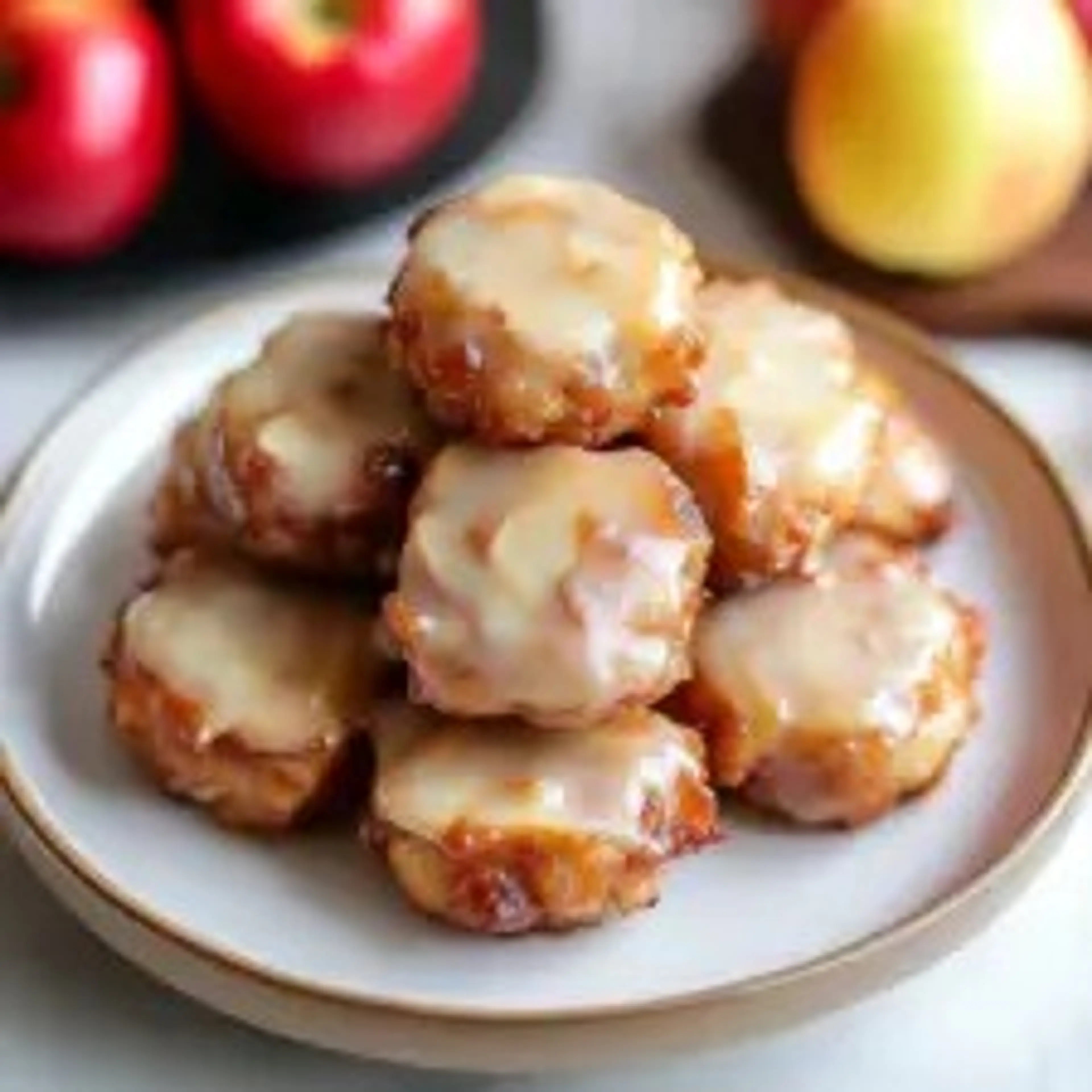 Apple Fritter Bites