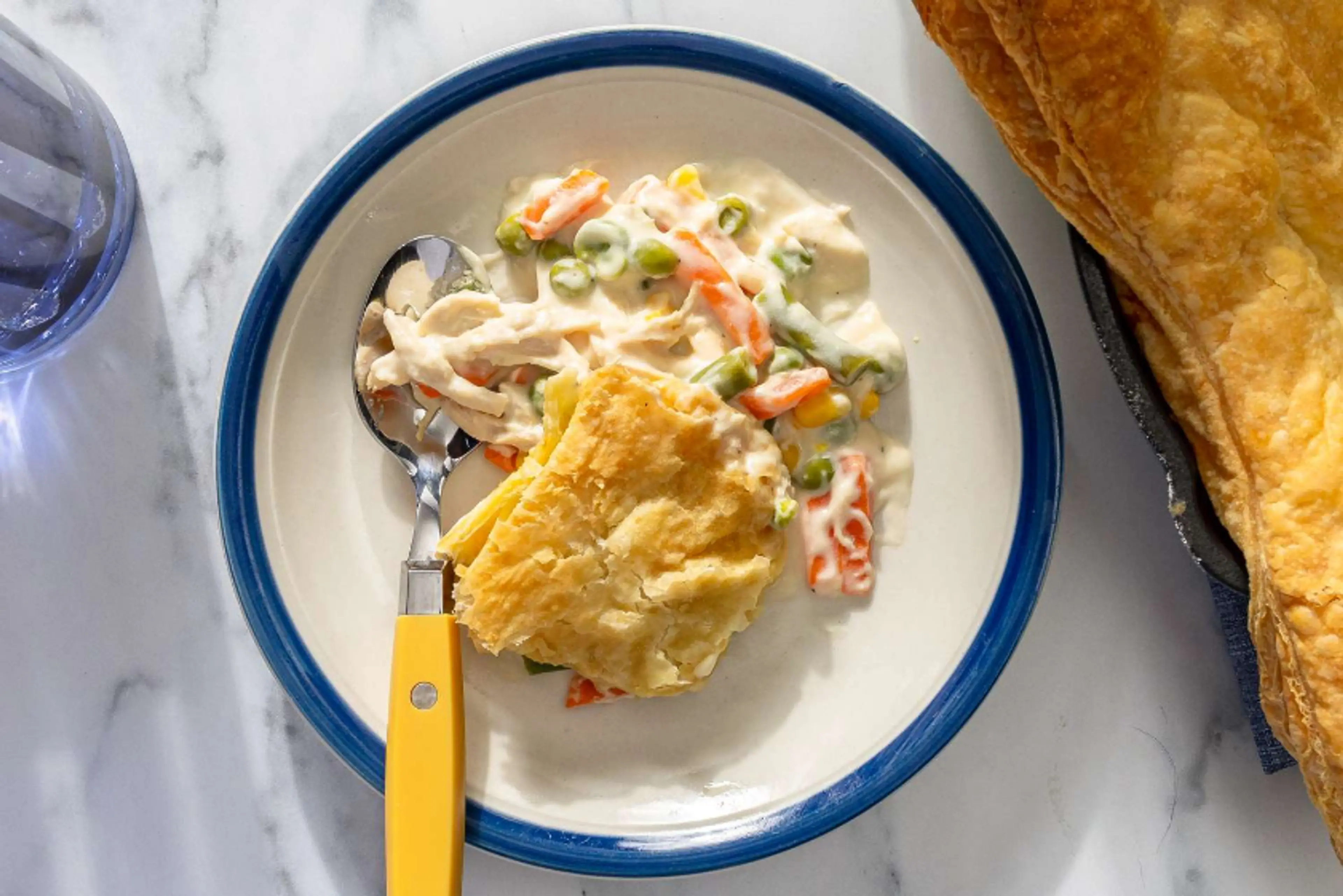 4-Ingredient Chicken Pot Pie