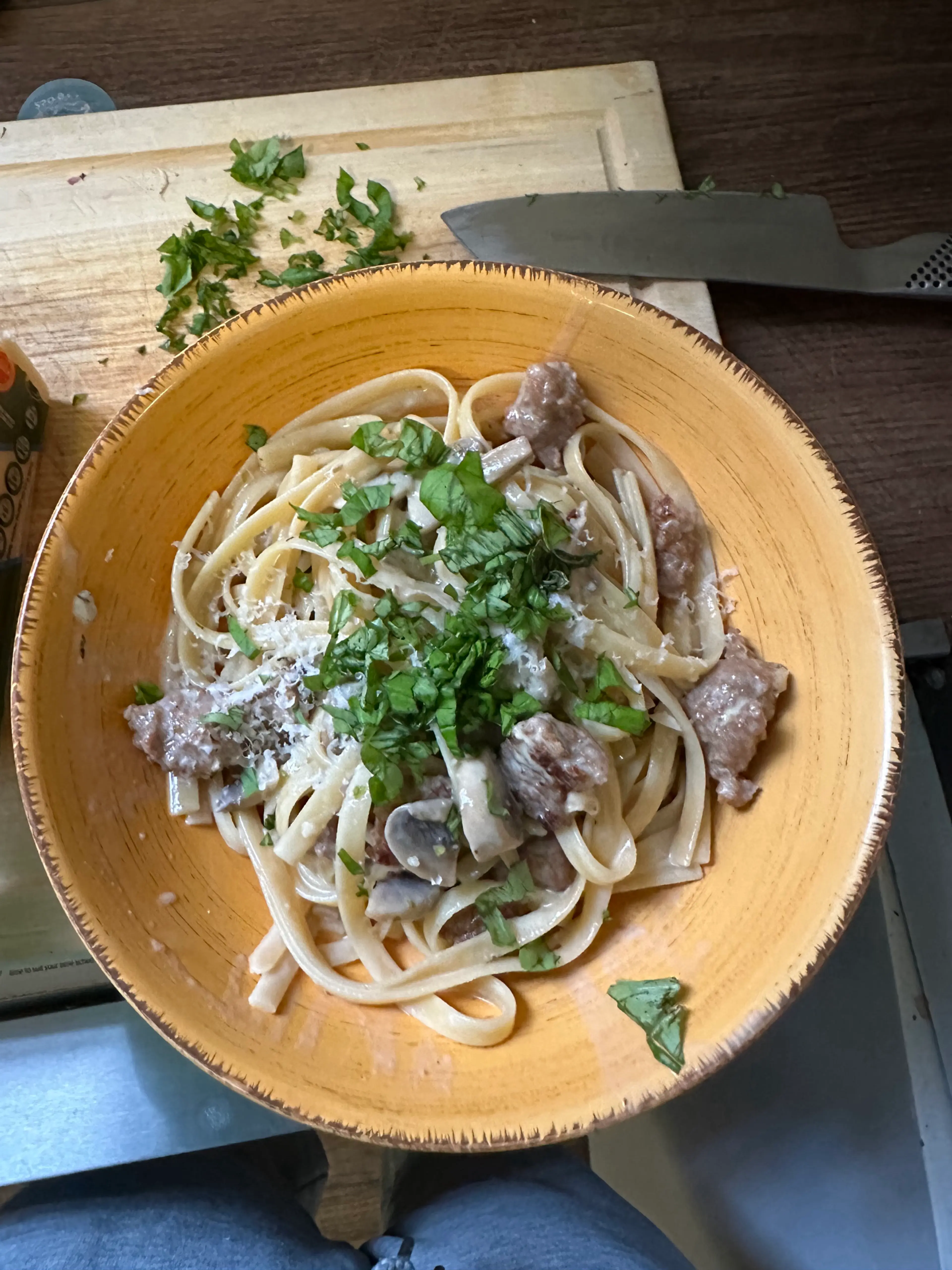 Creamy Sausage Pasta