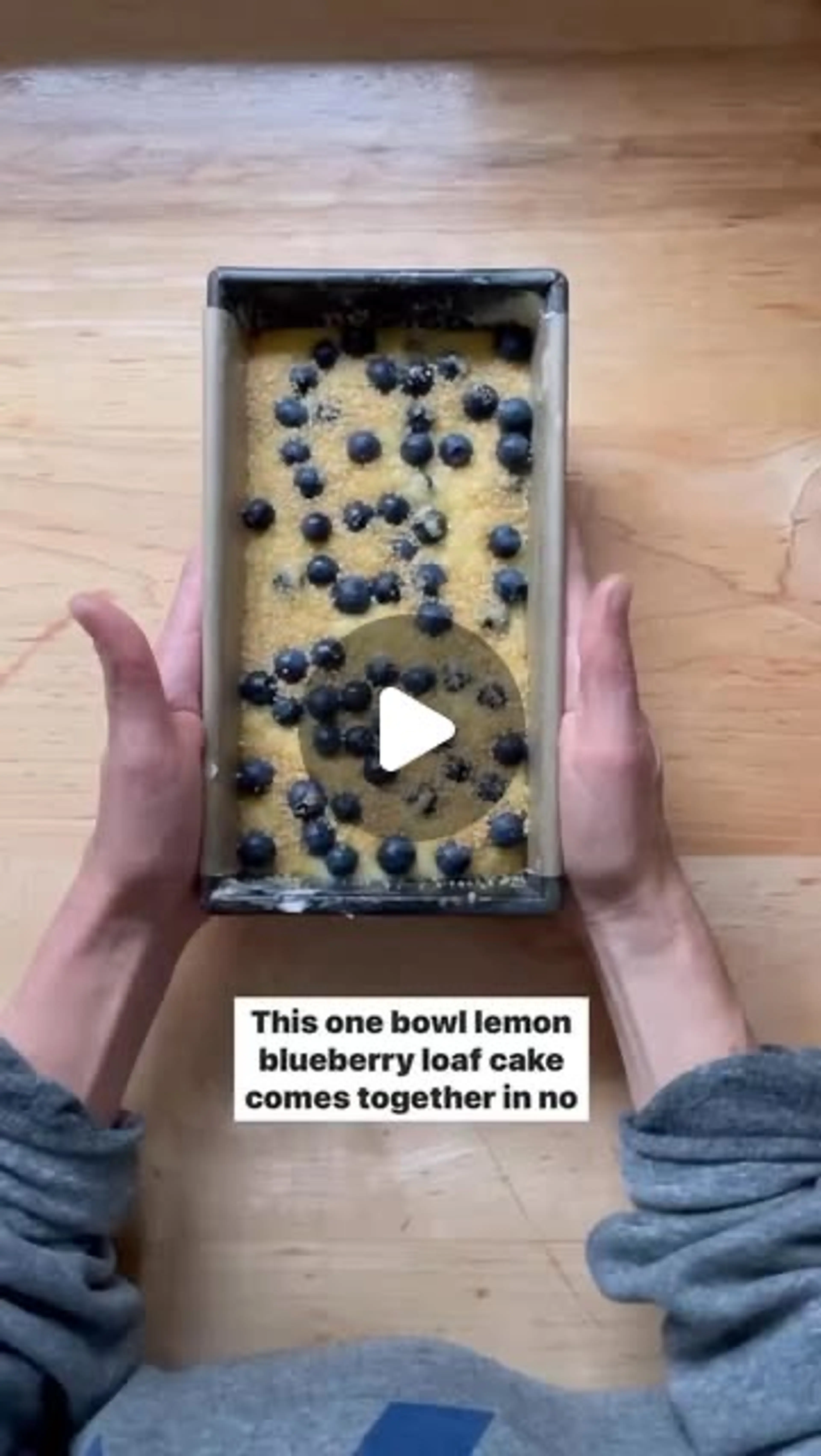Lemon And Blueberry Cake