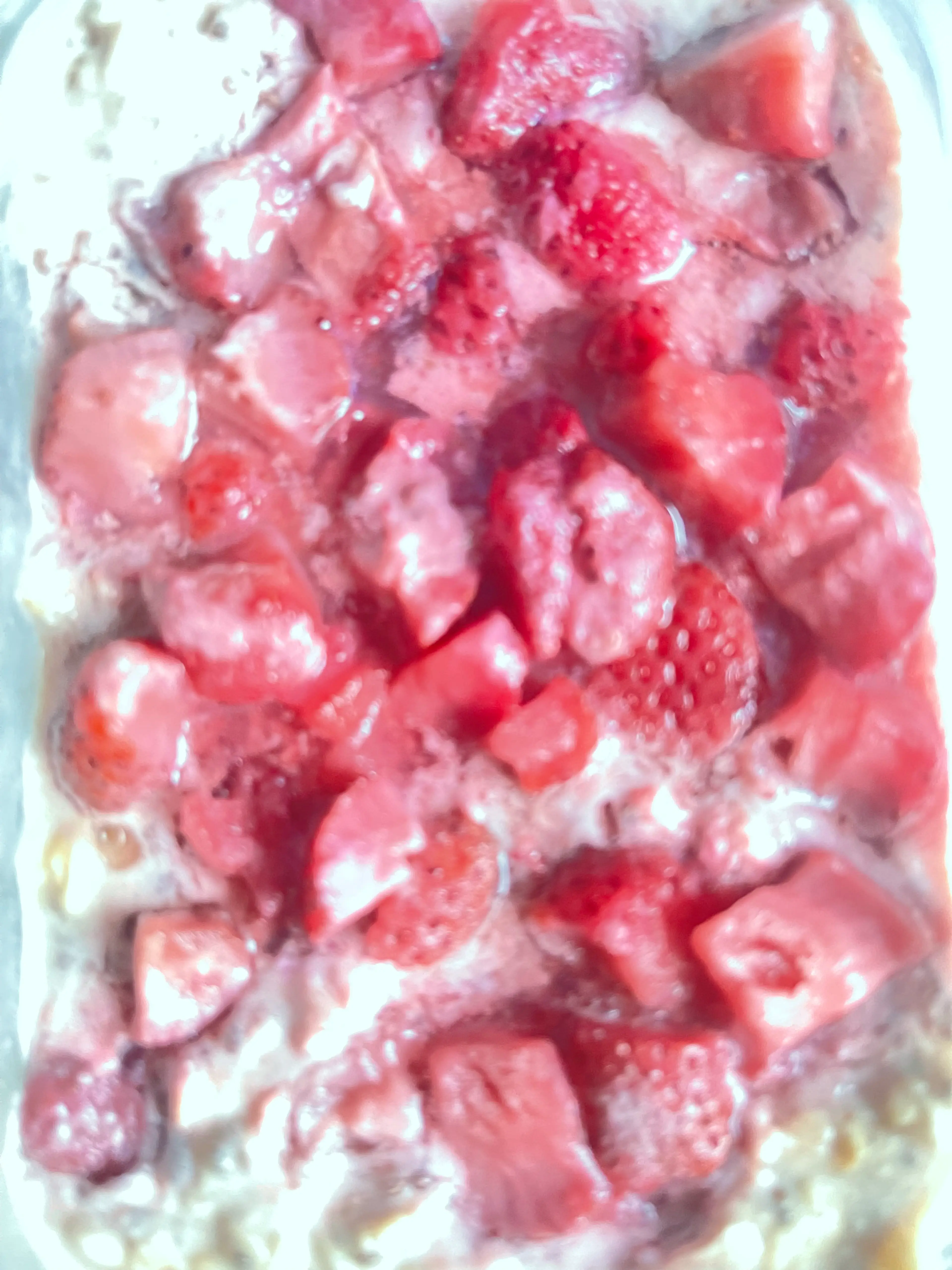 Strawberry Protein Overnight Oats