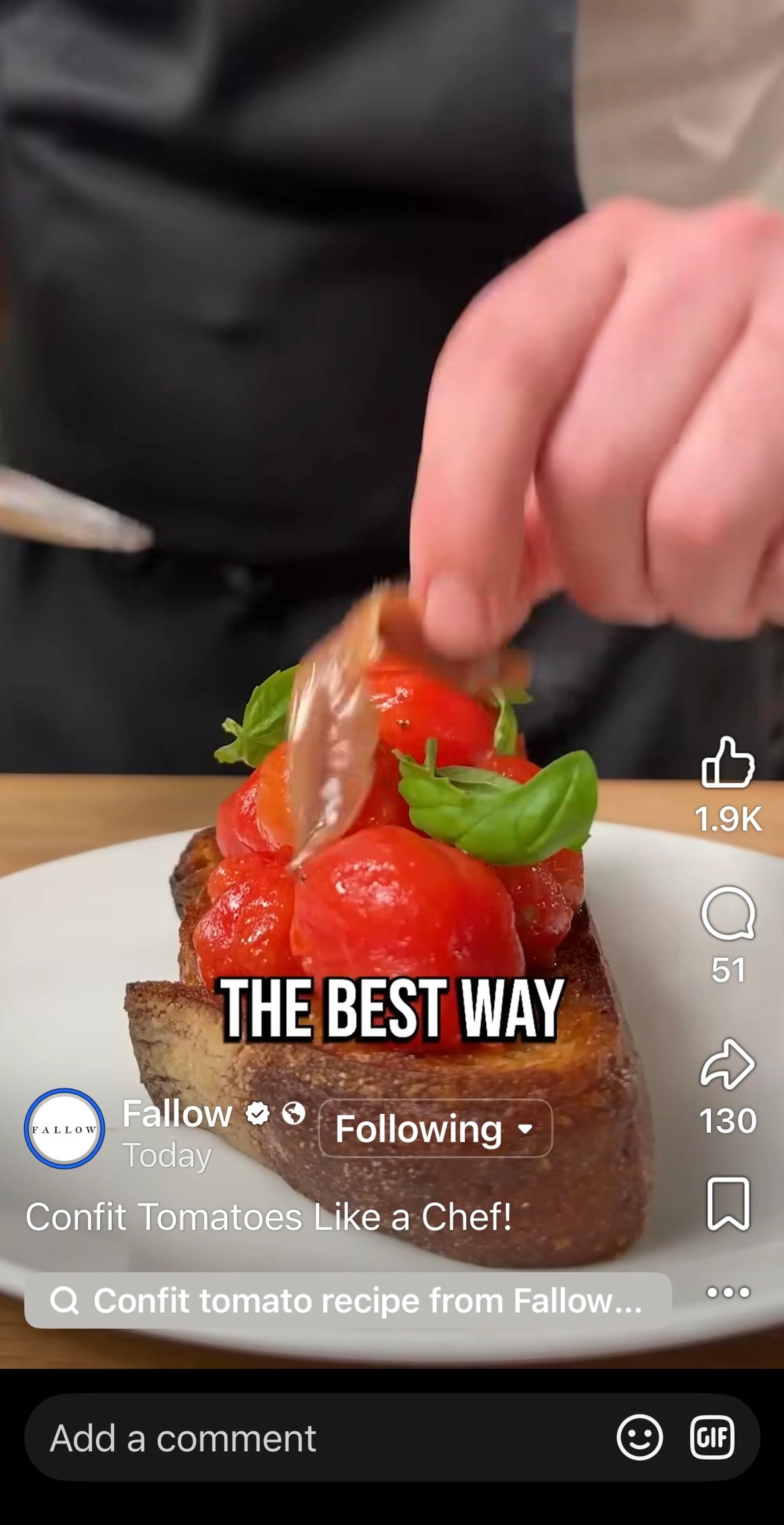Confit Tomatoes Like a Chef
