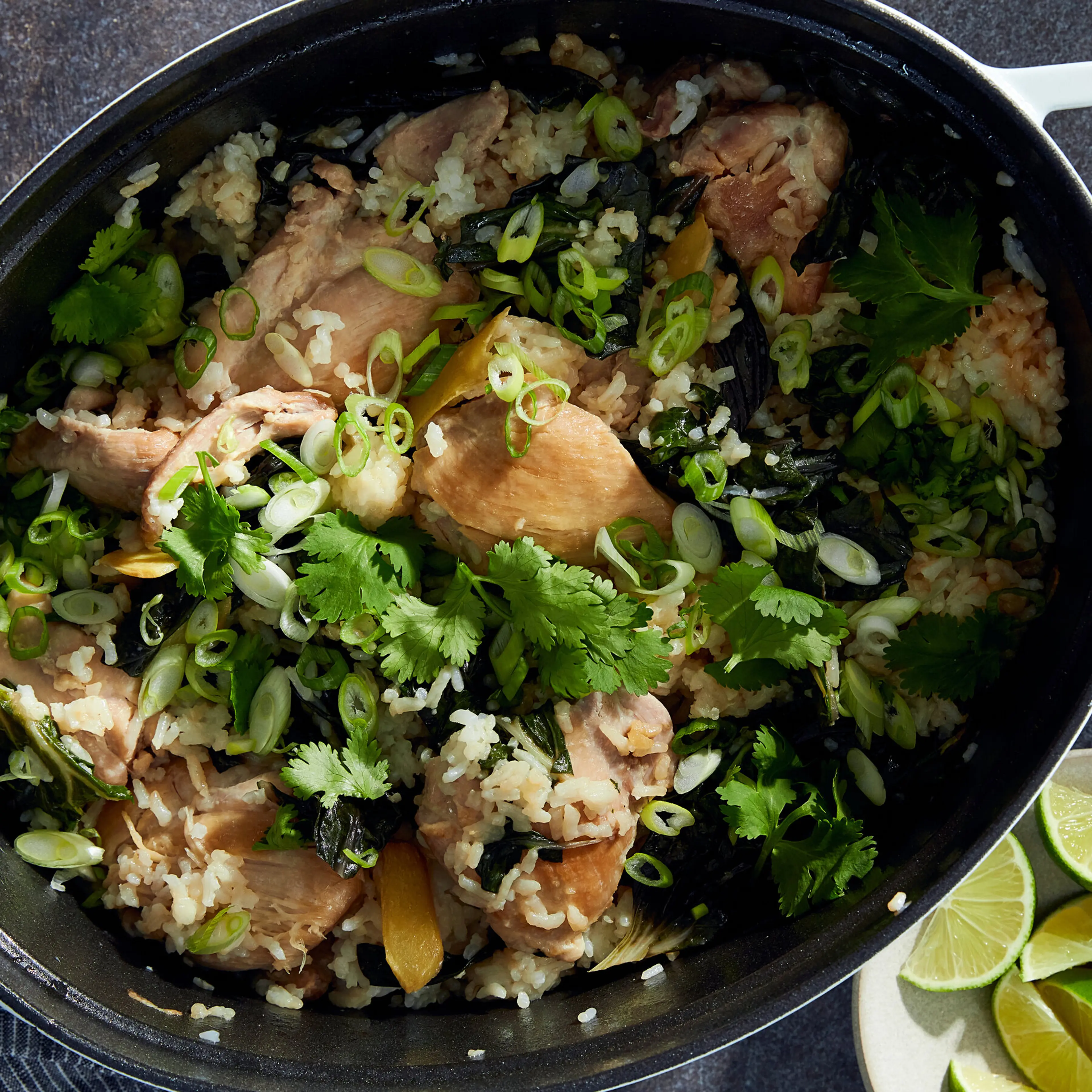 One-Pot Chicken and Rice With Ginger