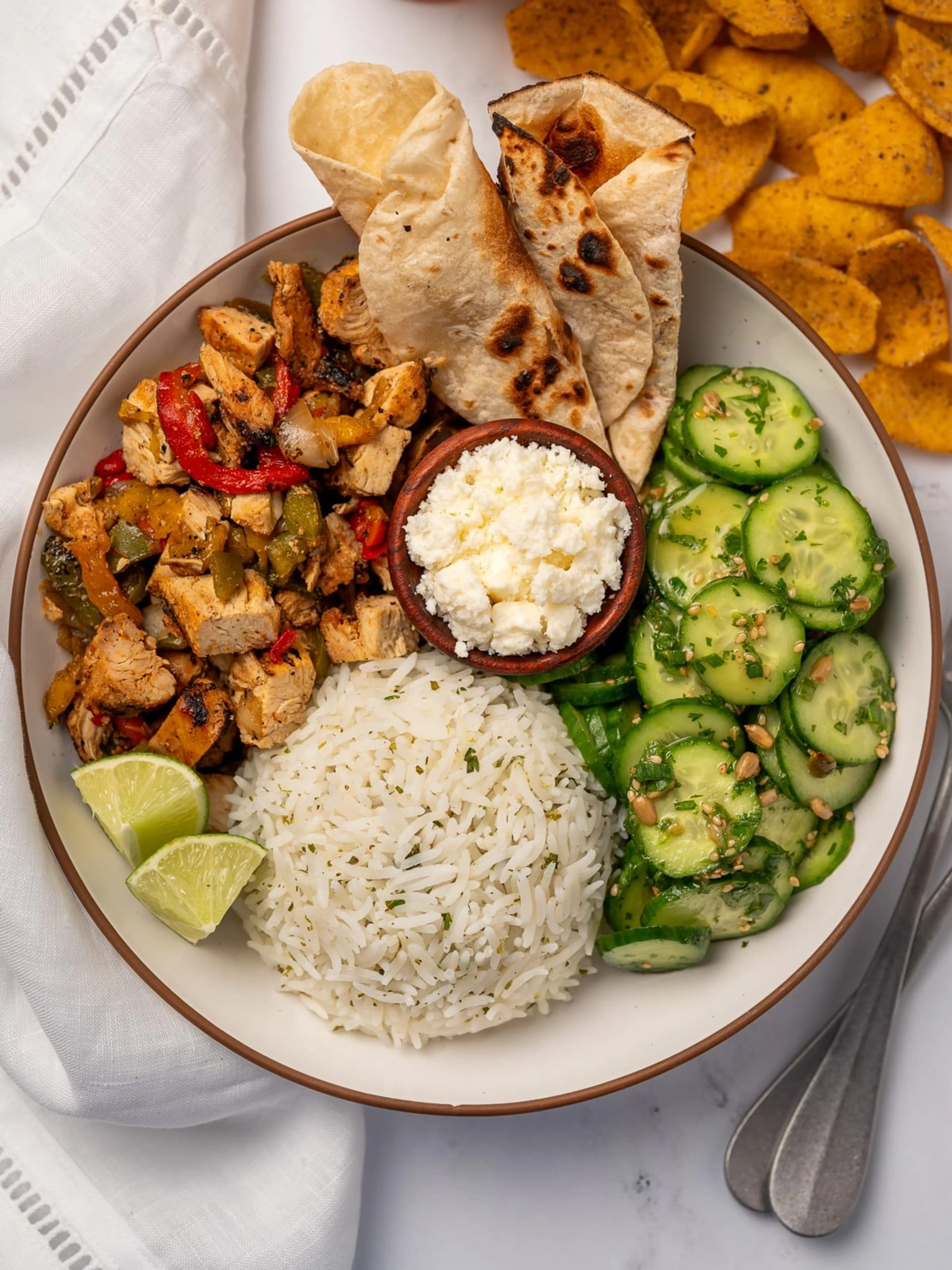 Grilled Chicken Taco Bowls
