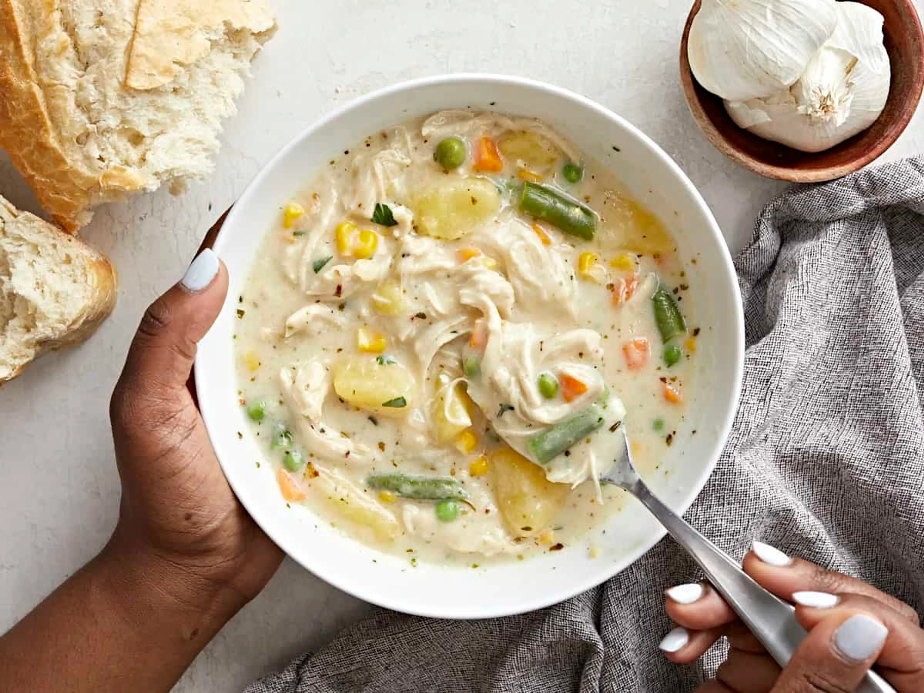 Chicken Pot Pie Soup