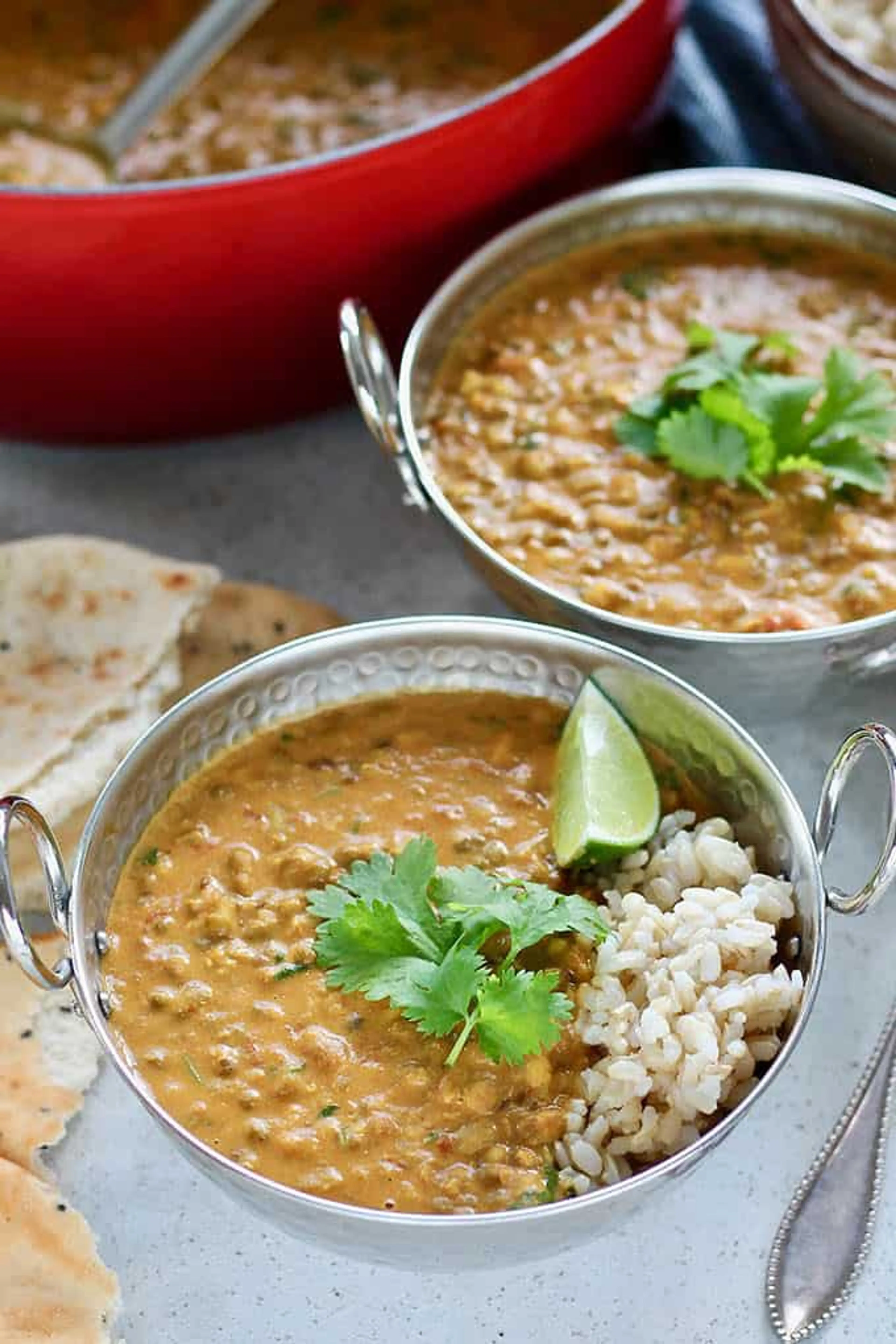 Mung Bean and Coconut Curry