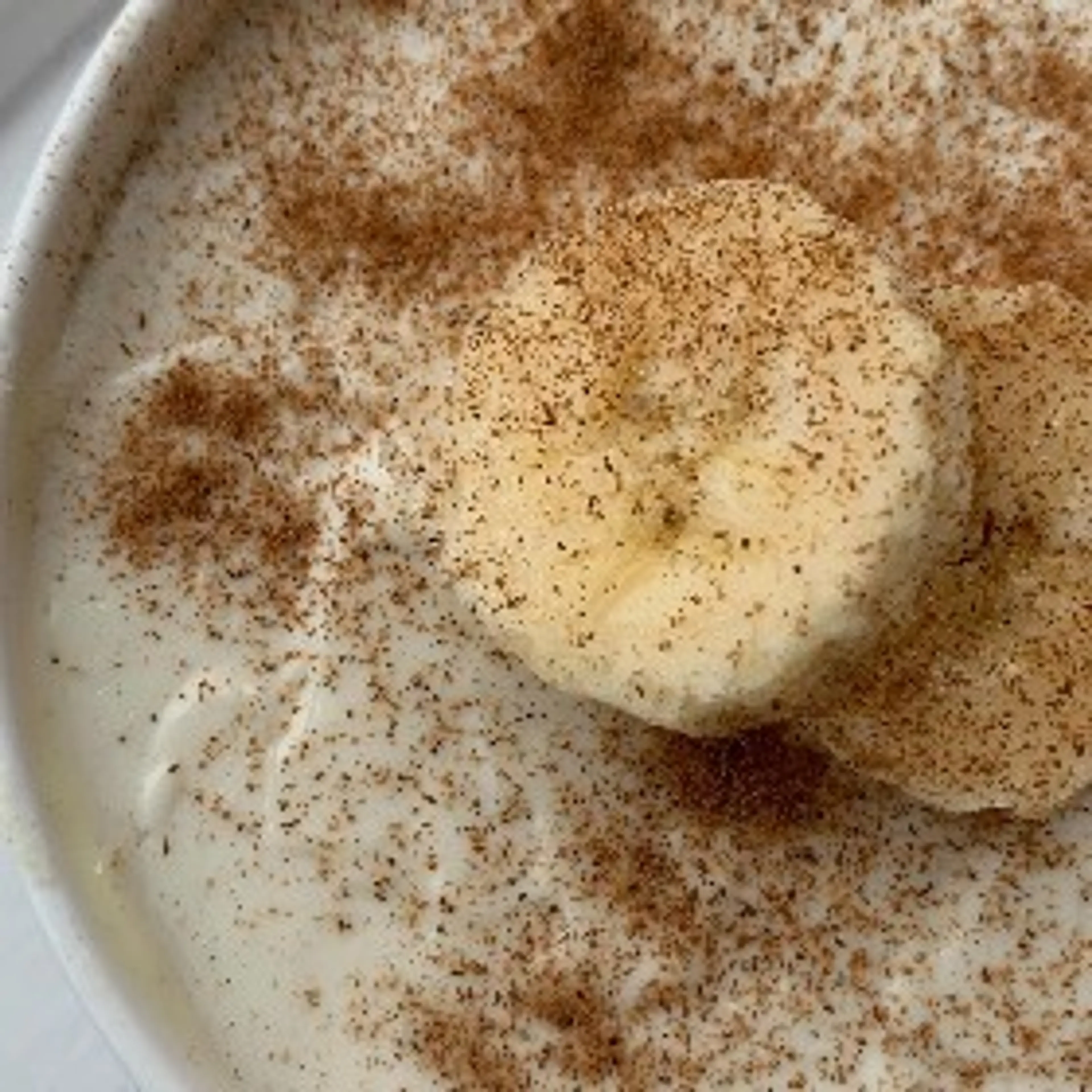 banana & cinnamon overnight oats