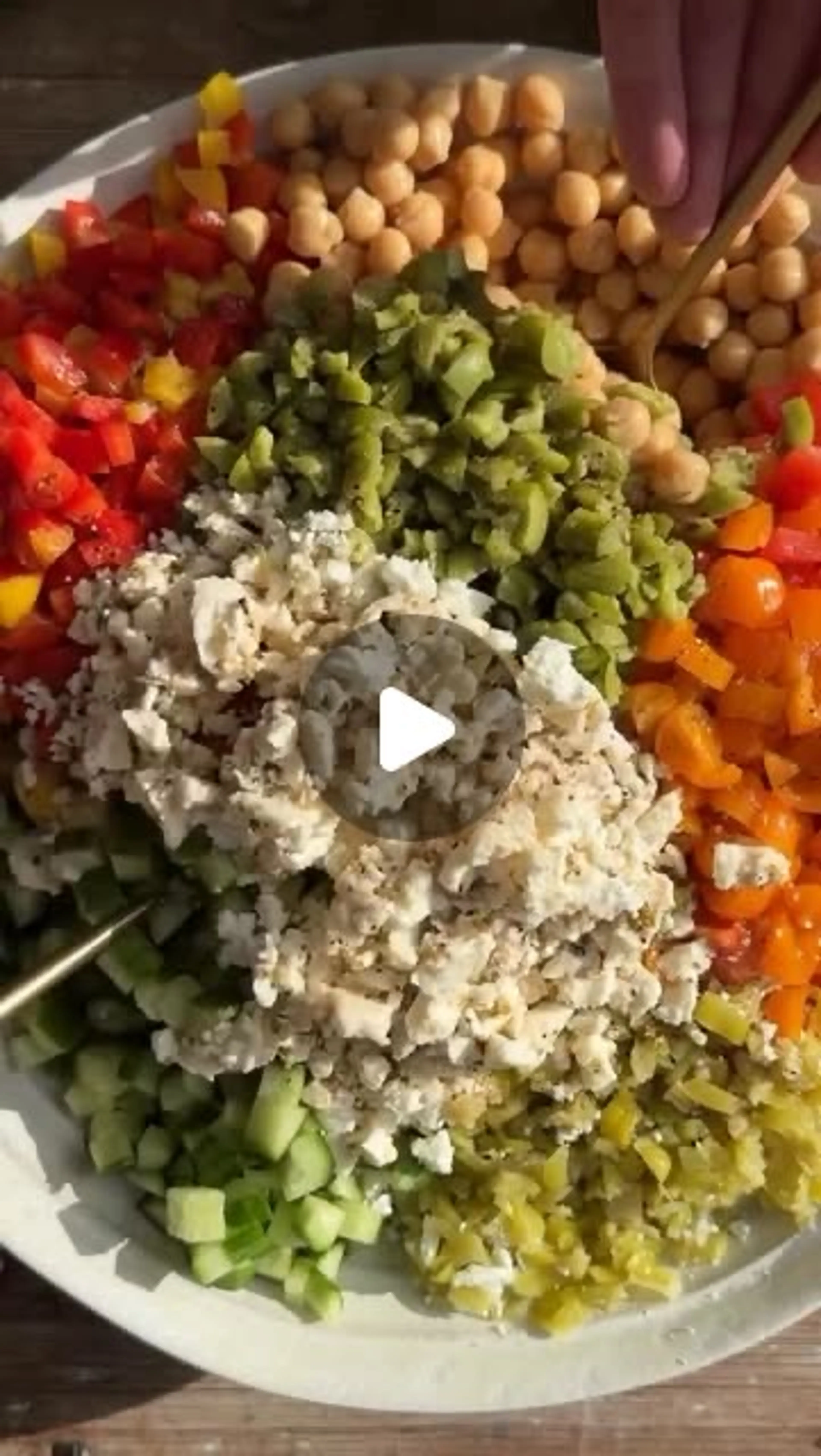 Greek Chickpea Salad
