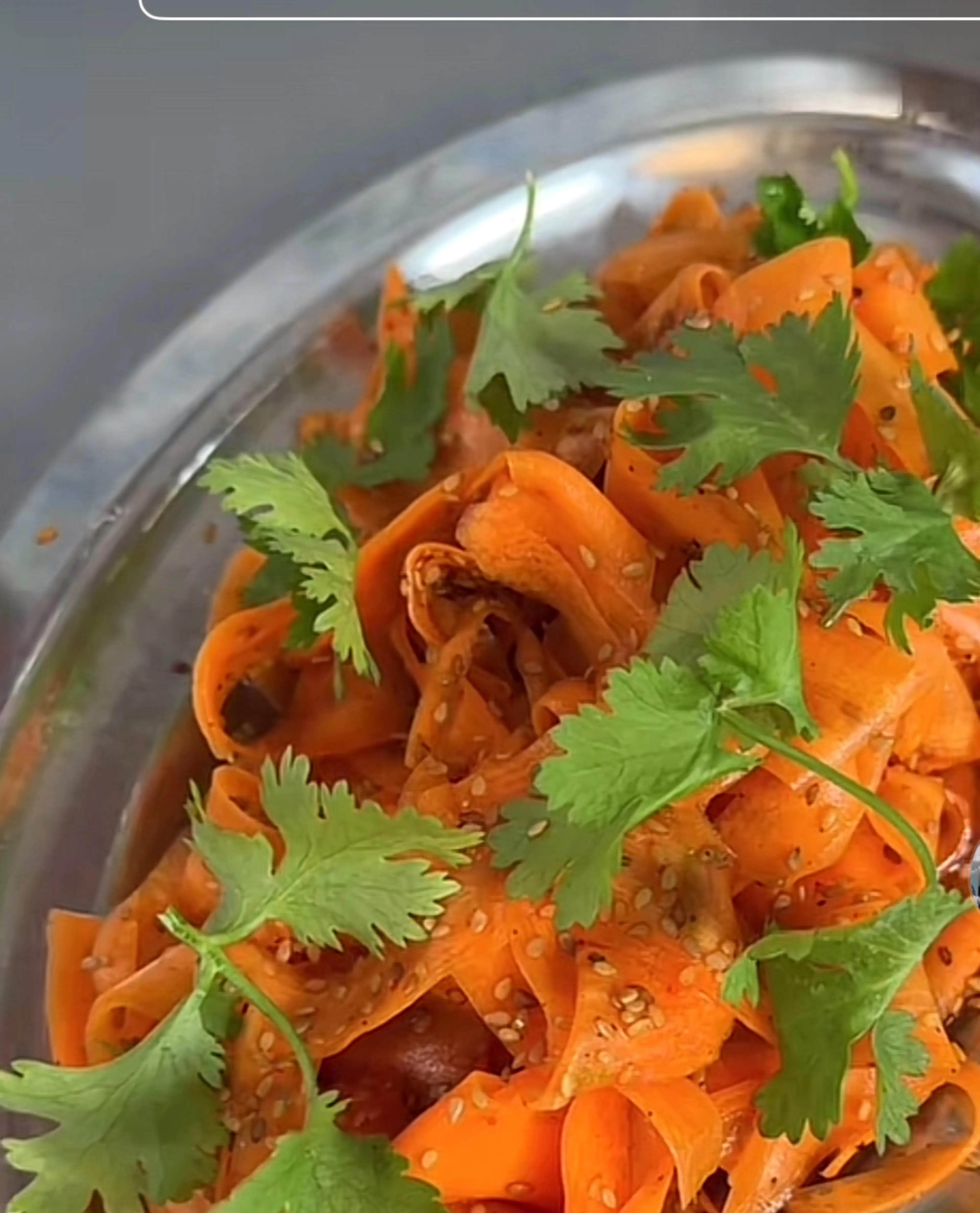 Salade Carotte Asiatique
