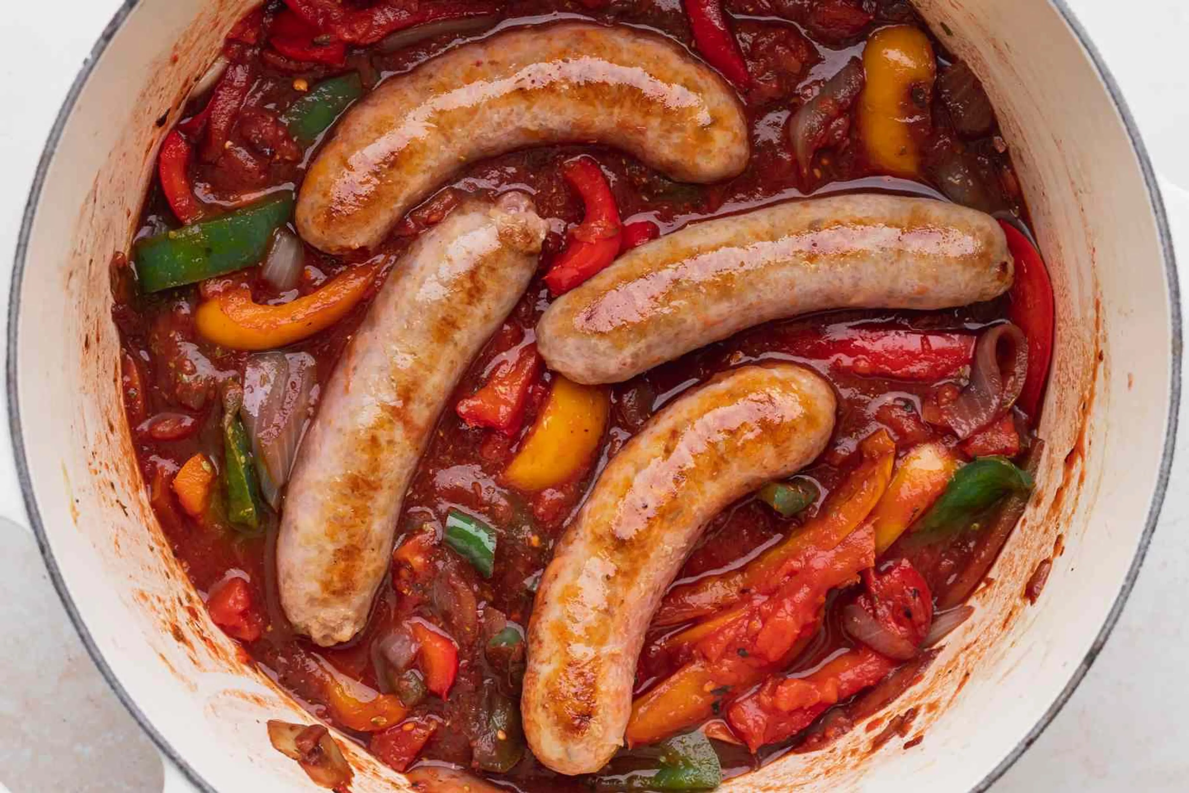 Easy Sausage, Peppers, and Onions