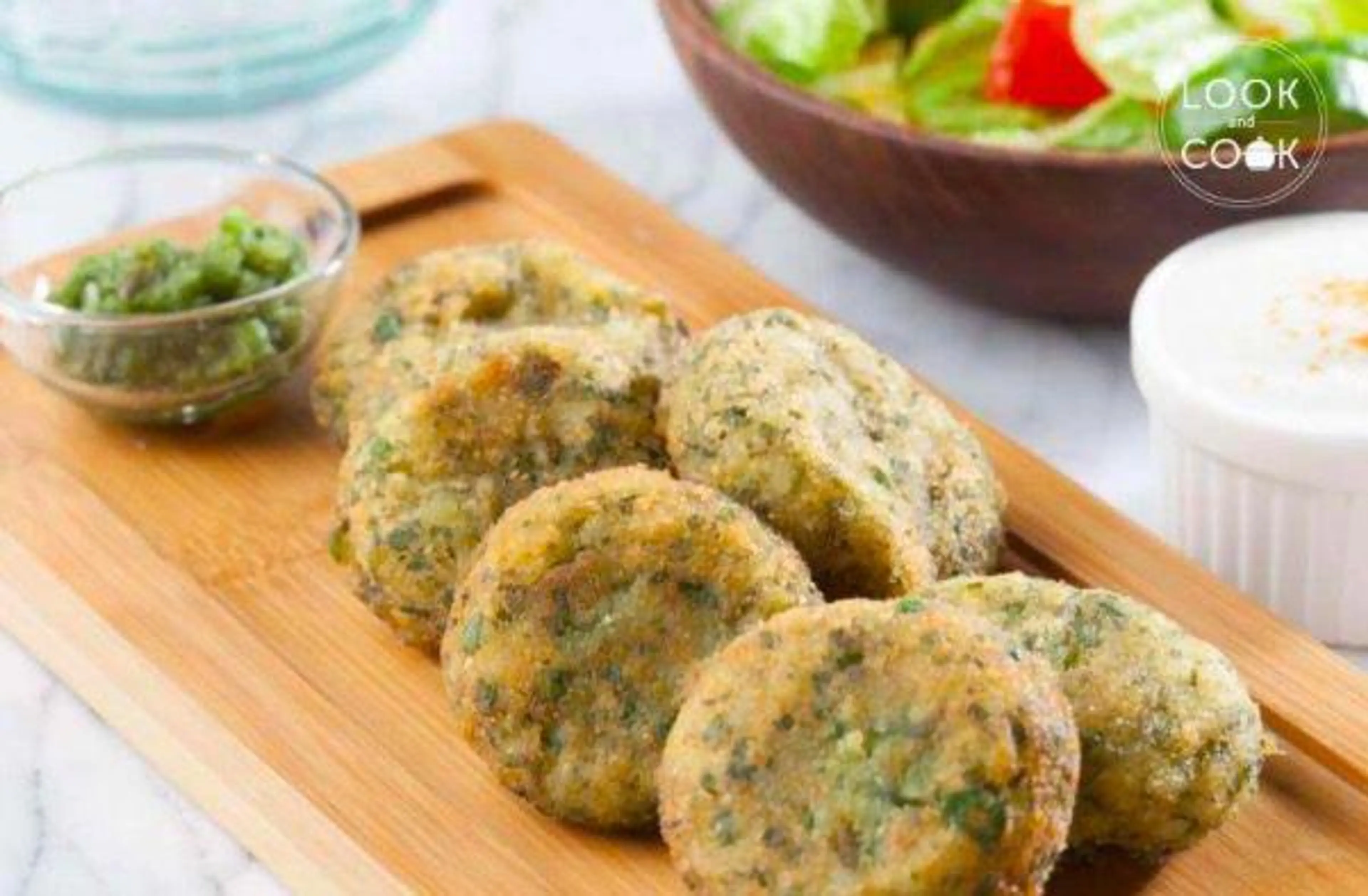 Spinach & Potato Croquette