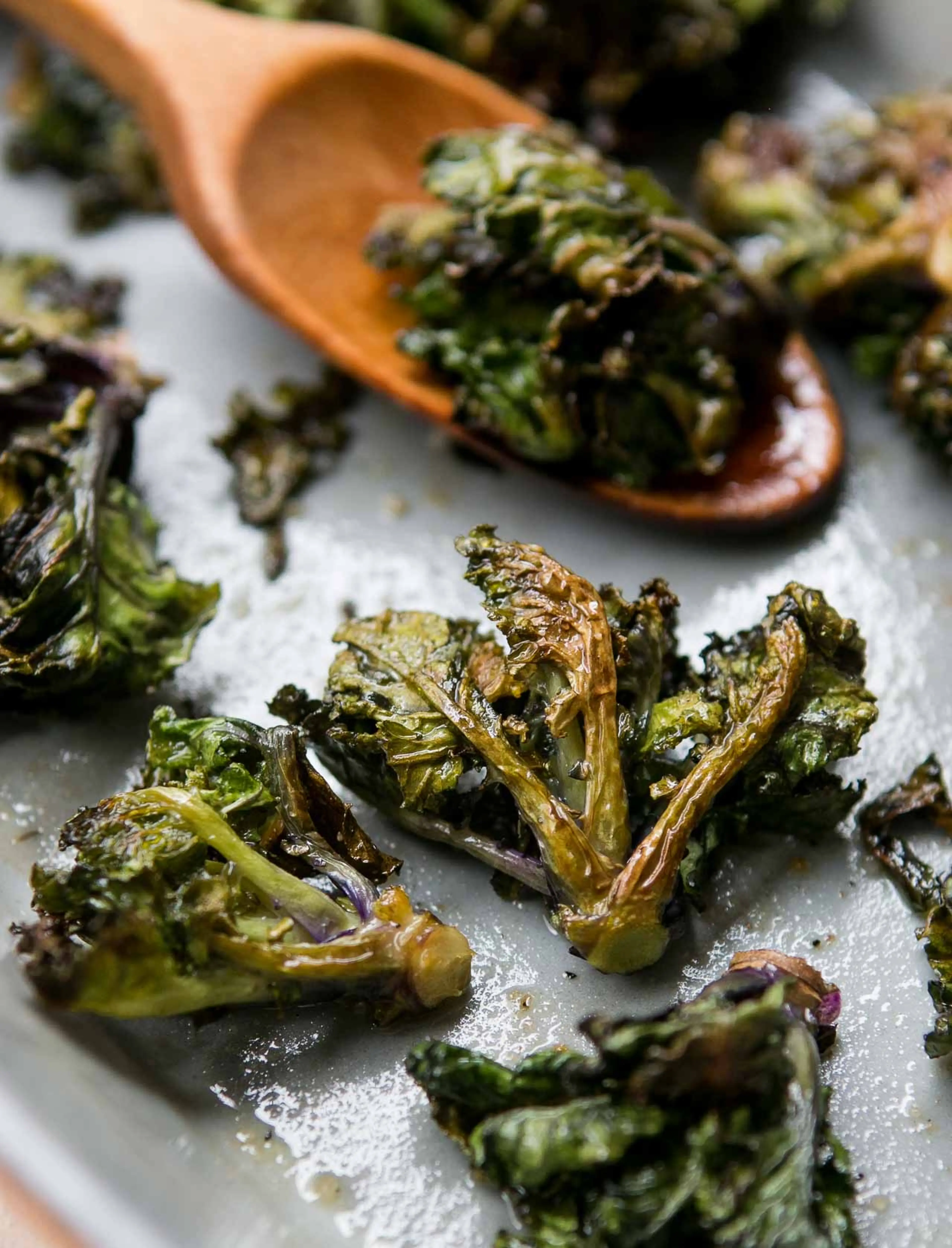 Roasted Kale Sprouts