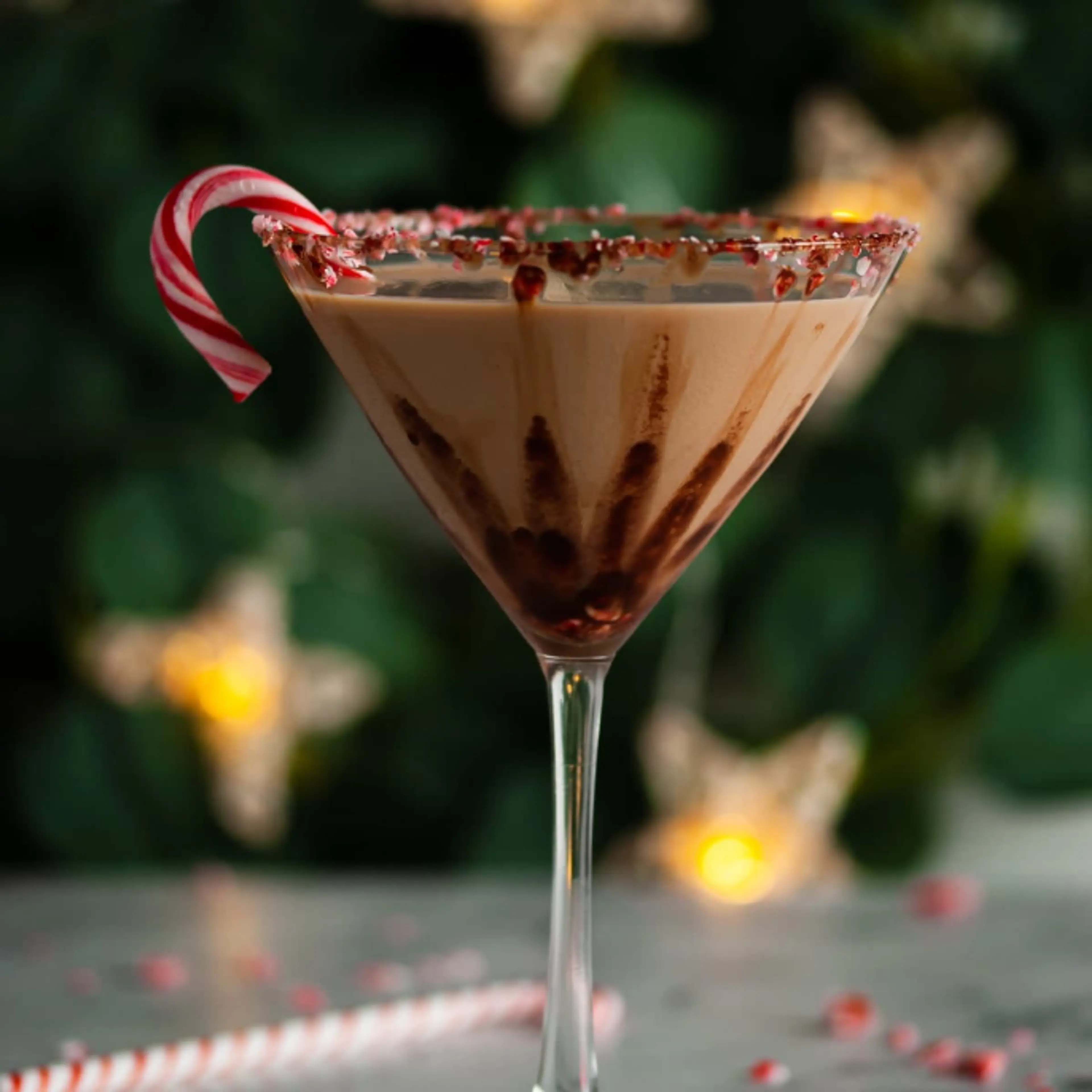 3-Ingredient Peppermint Mocha Martini