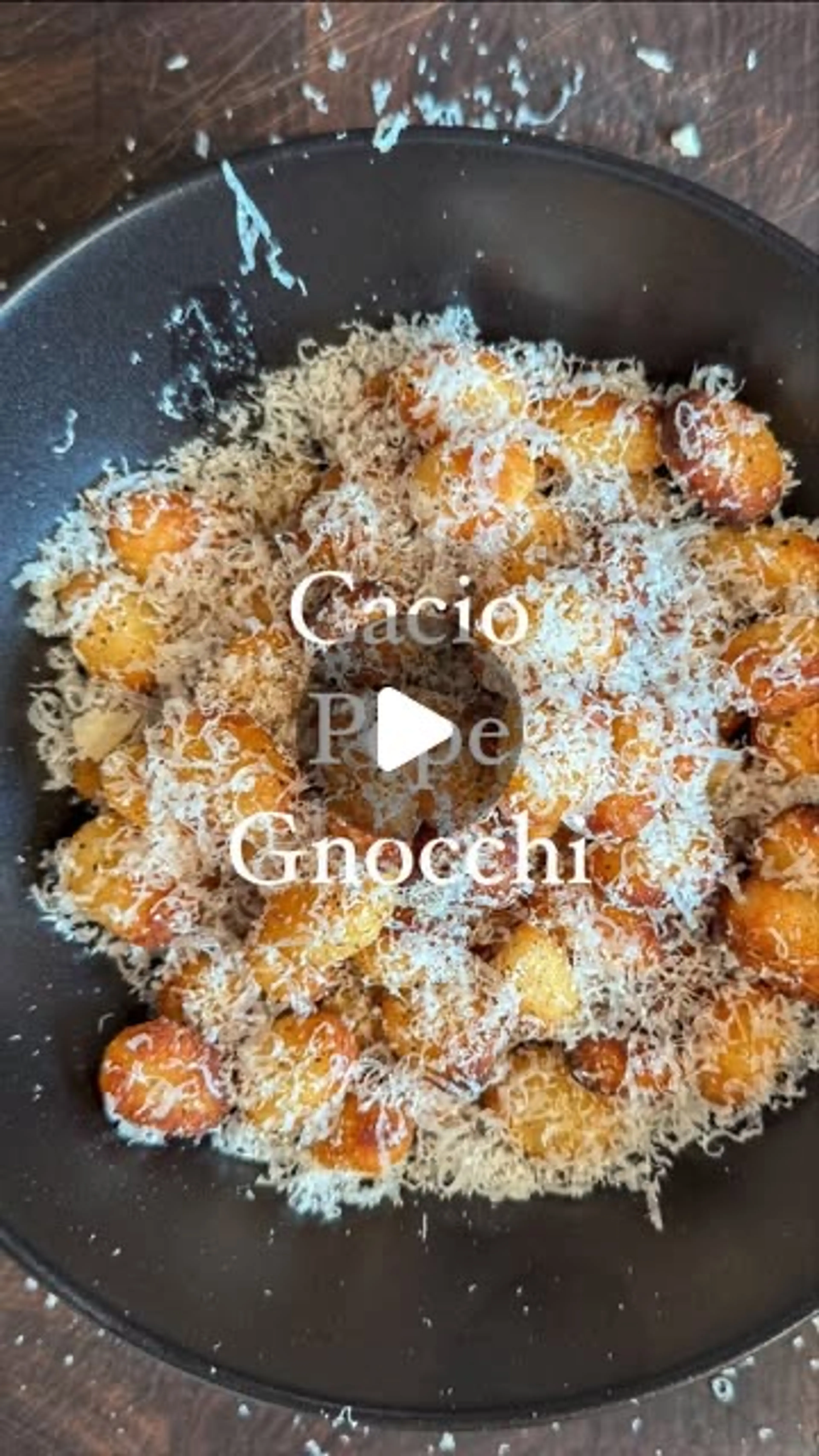 Week 18 of Game Day Bites: Air Fried Cacio E Pepe Gnocchi |