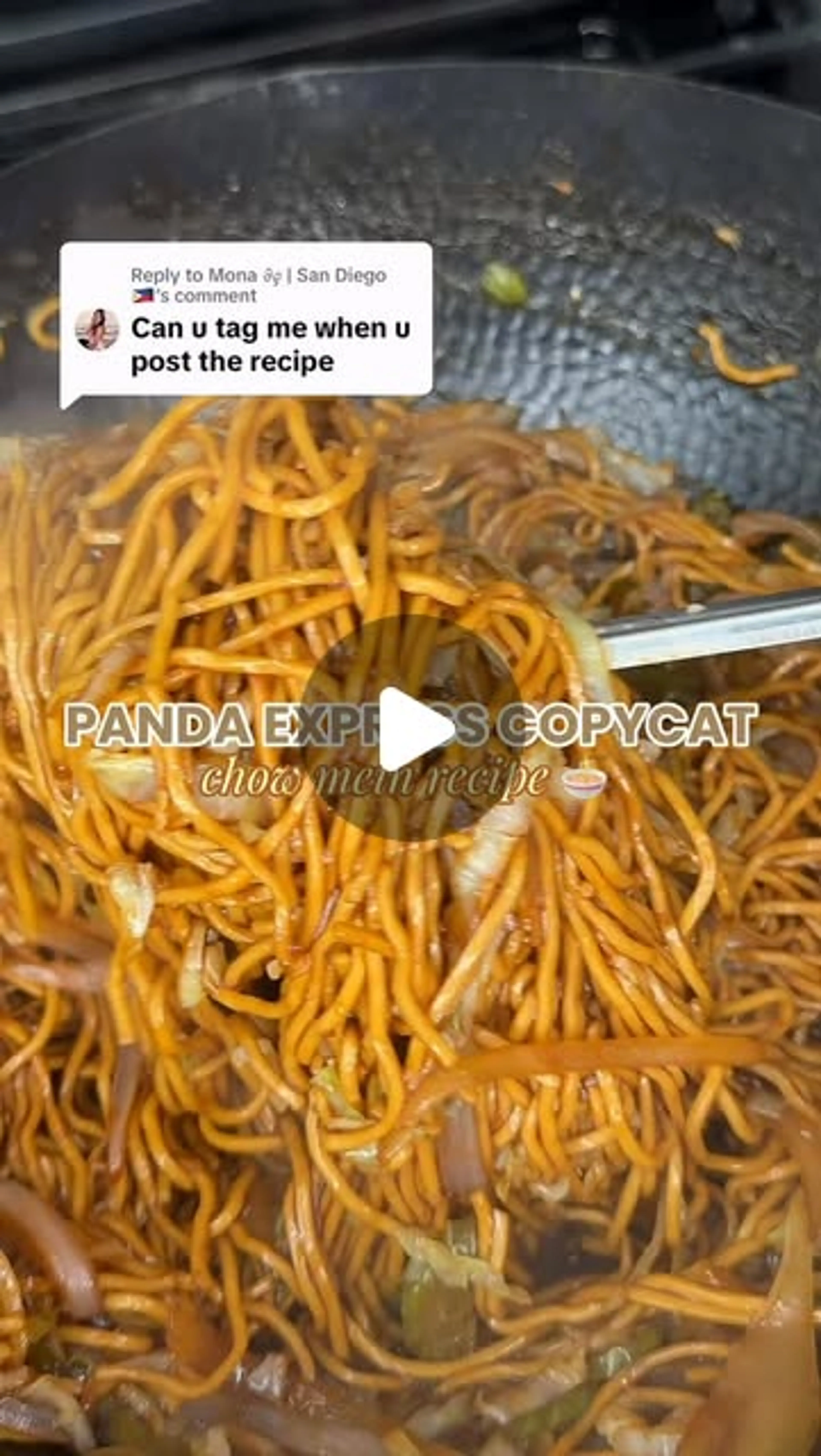 Panda Express Copycat Chow Mein Recipe