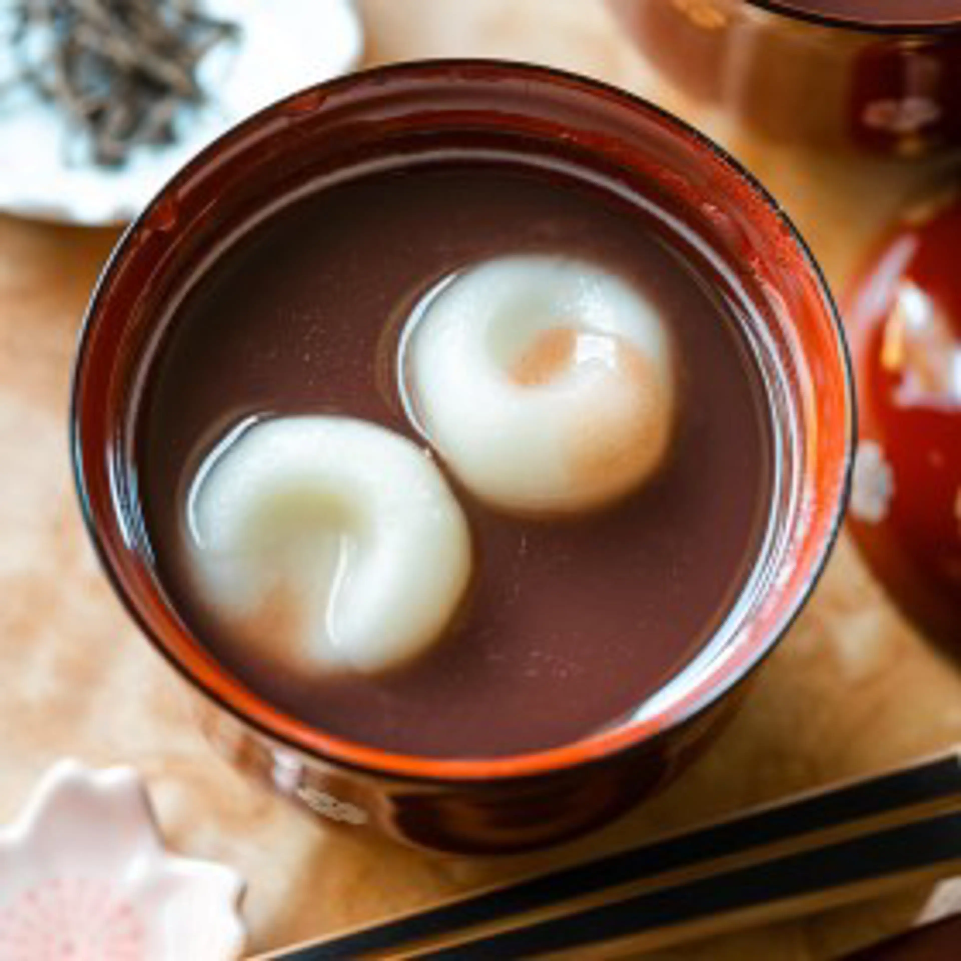 Oshiruko (Sweet Red Bean Soup) お汁粉