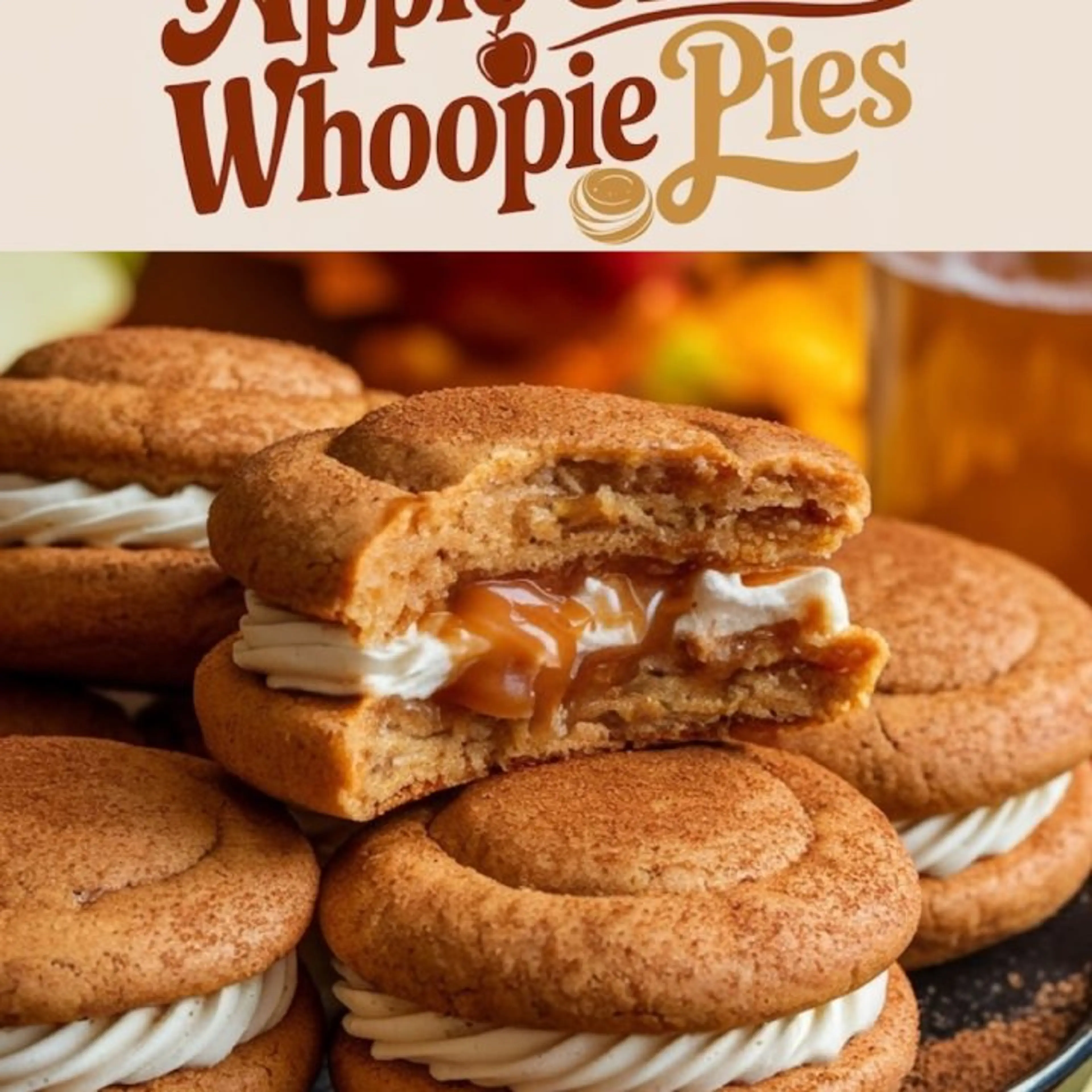 Apple Cider Whoopie Pies