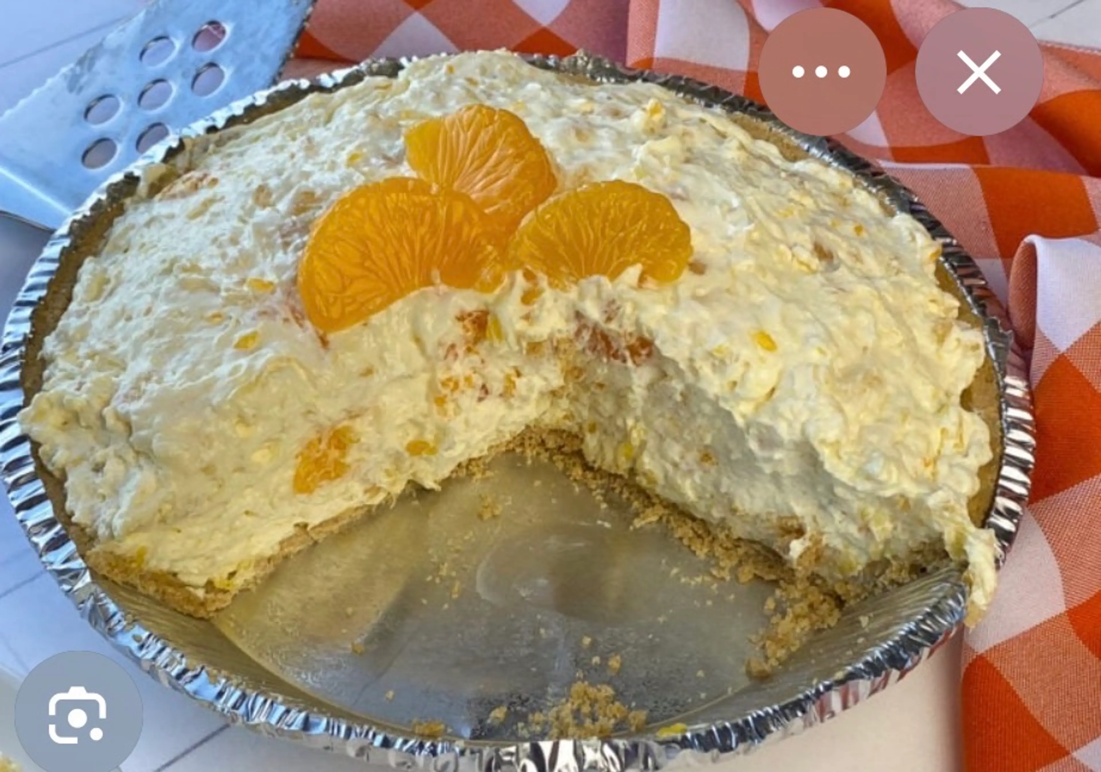 Mandarin Orange 🥧 AKA: Melinda’s Favorite Pie