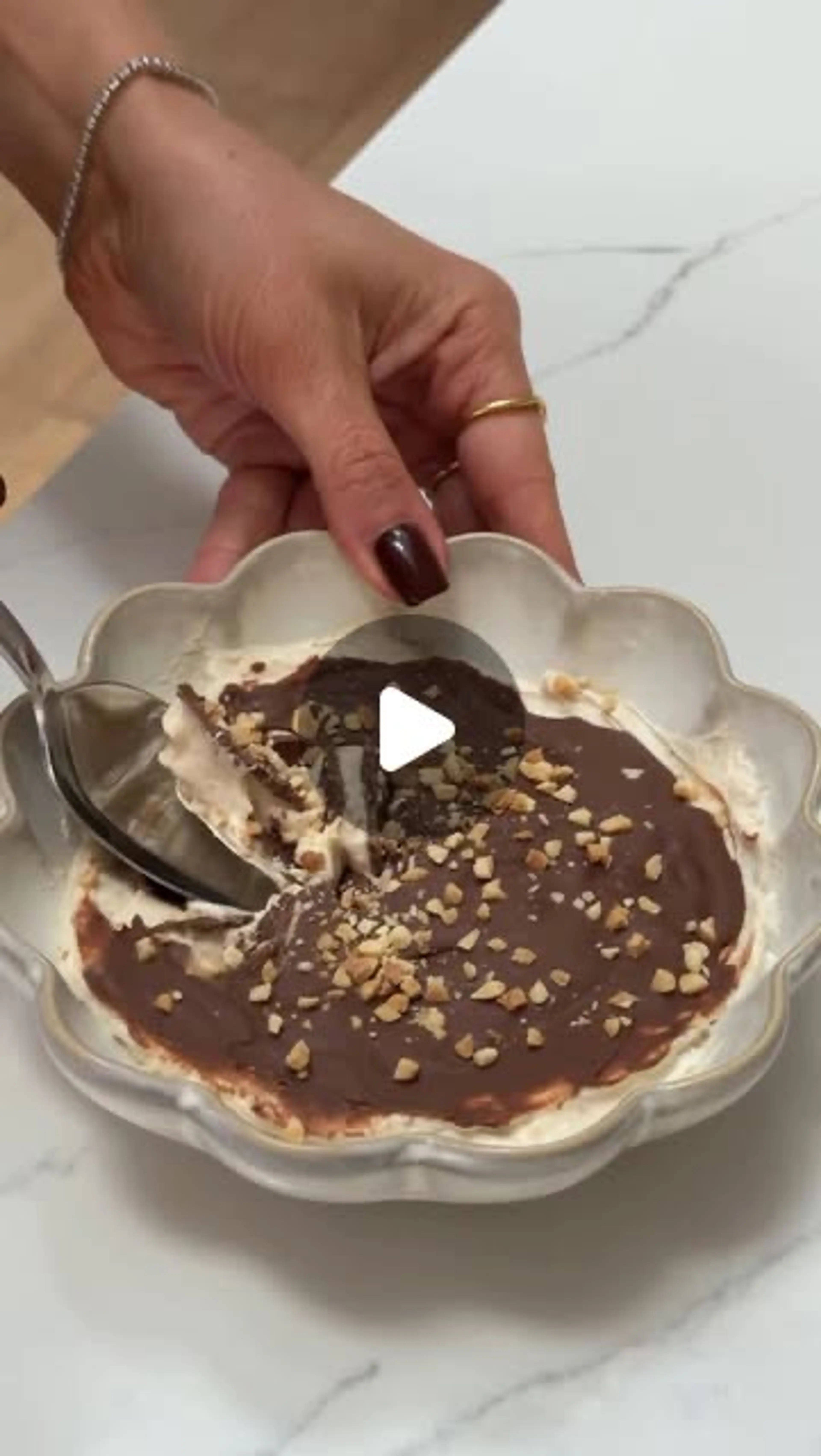 Snickers Magic Shell Froyo