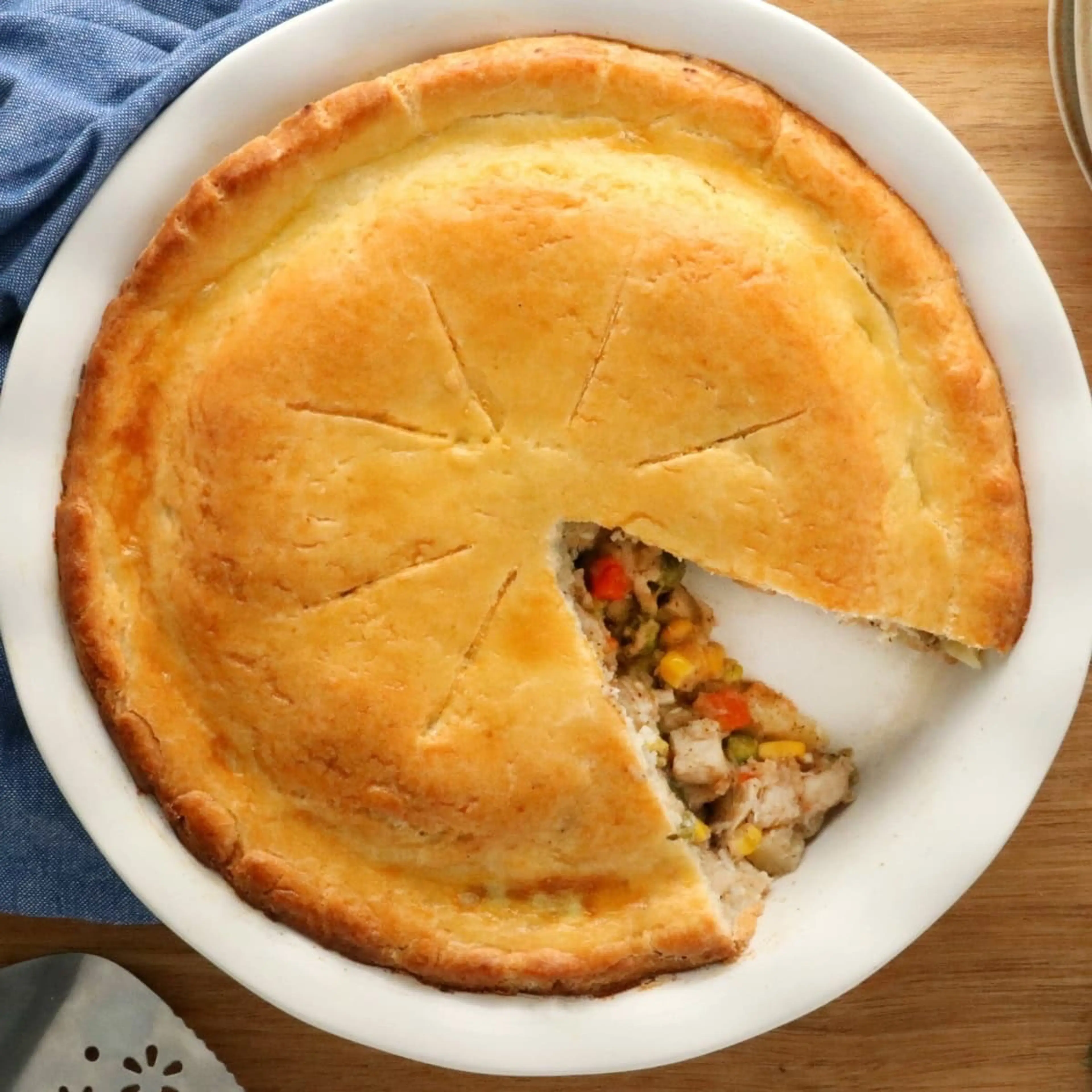 Gluten-Free Chicken Pot Pie {Dairy-Free Option}