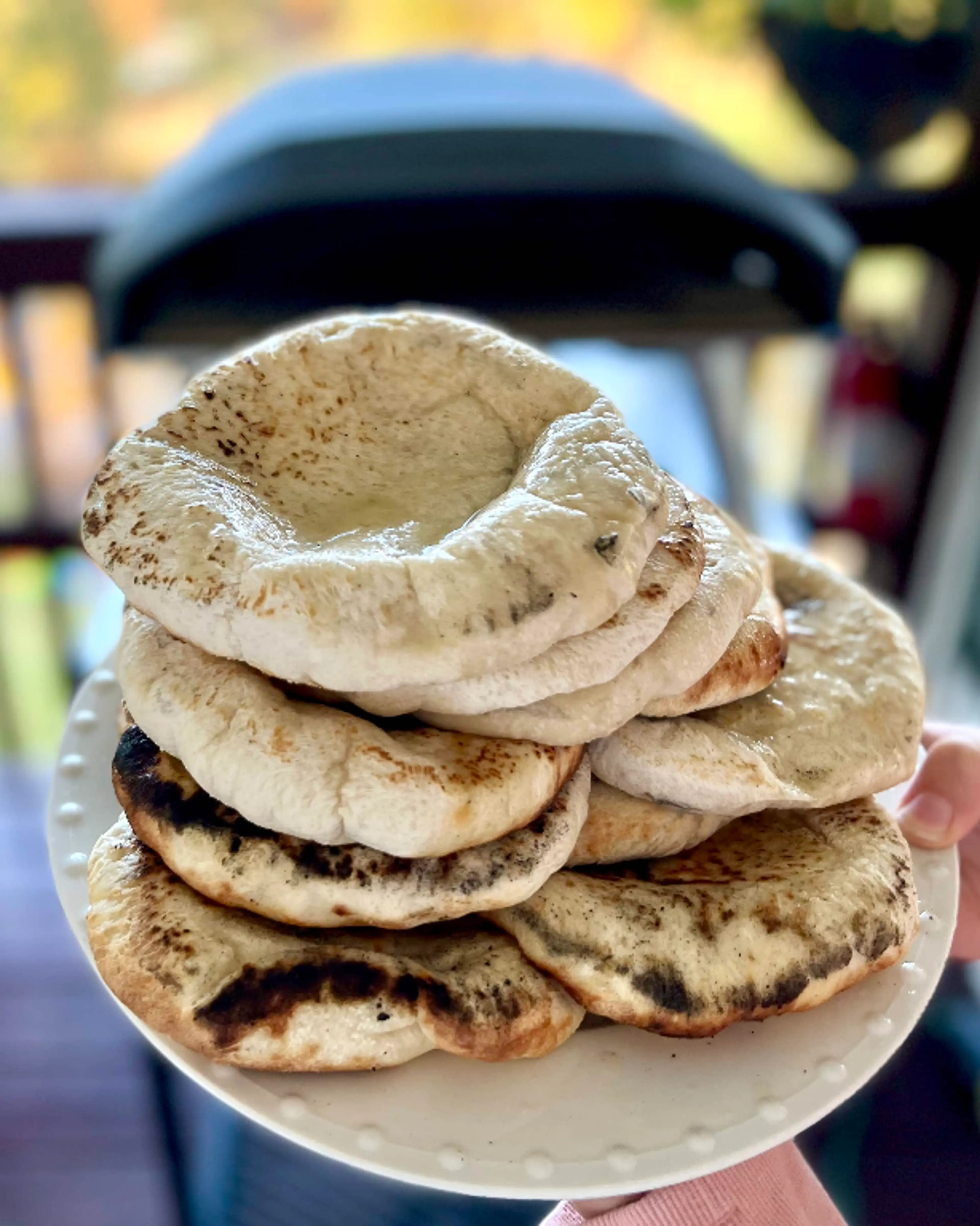 Naan Bread for an Ooni Koda Pizza Oven