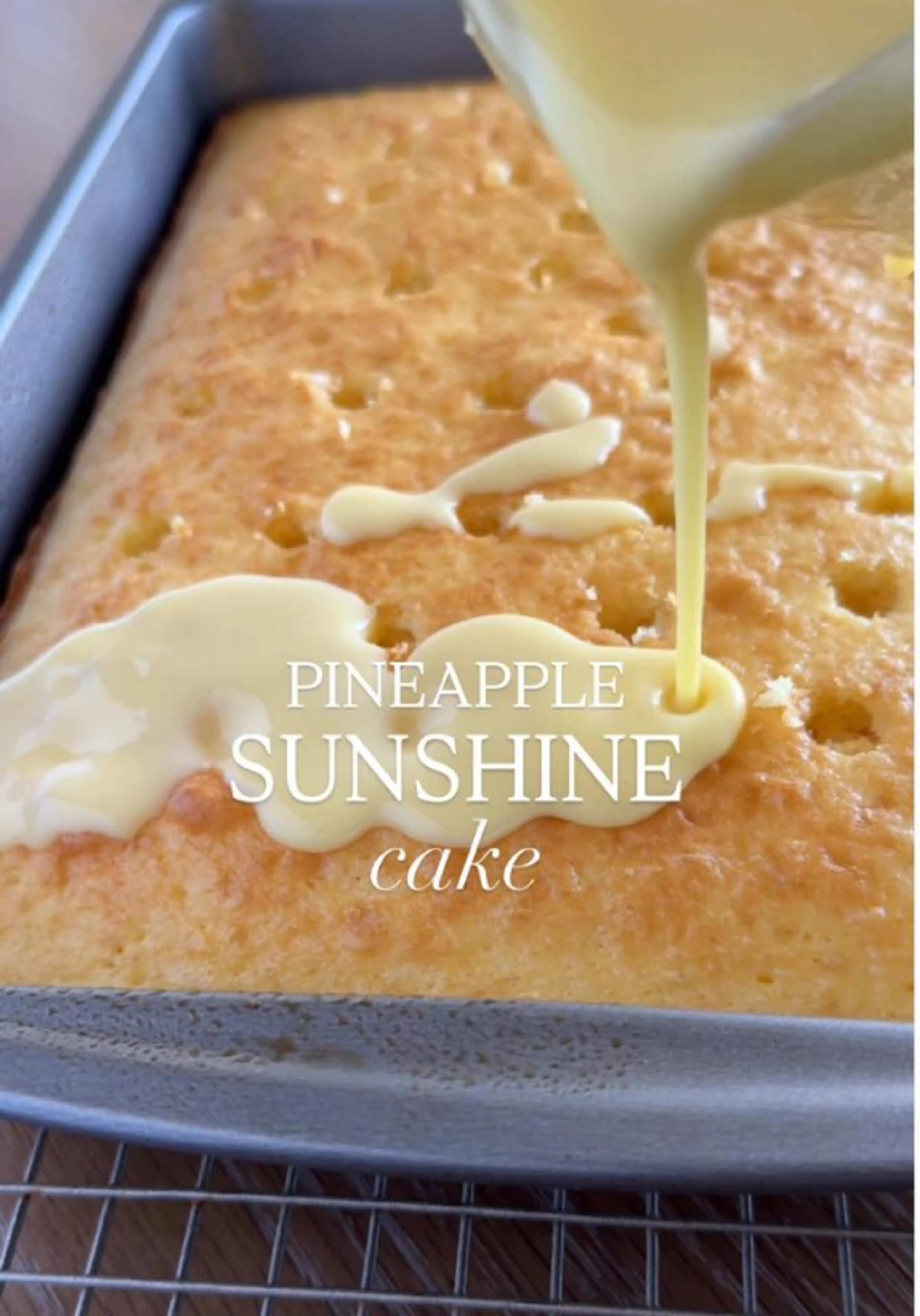 Pineapple Sunshine Cake