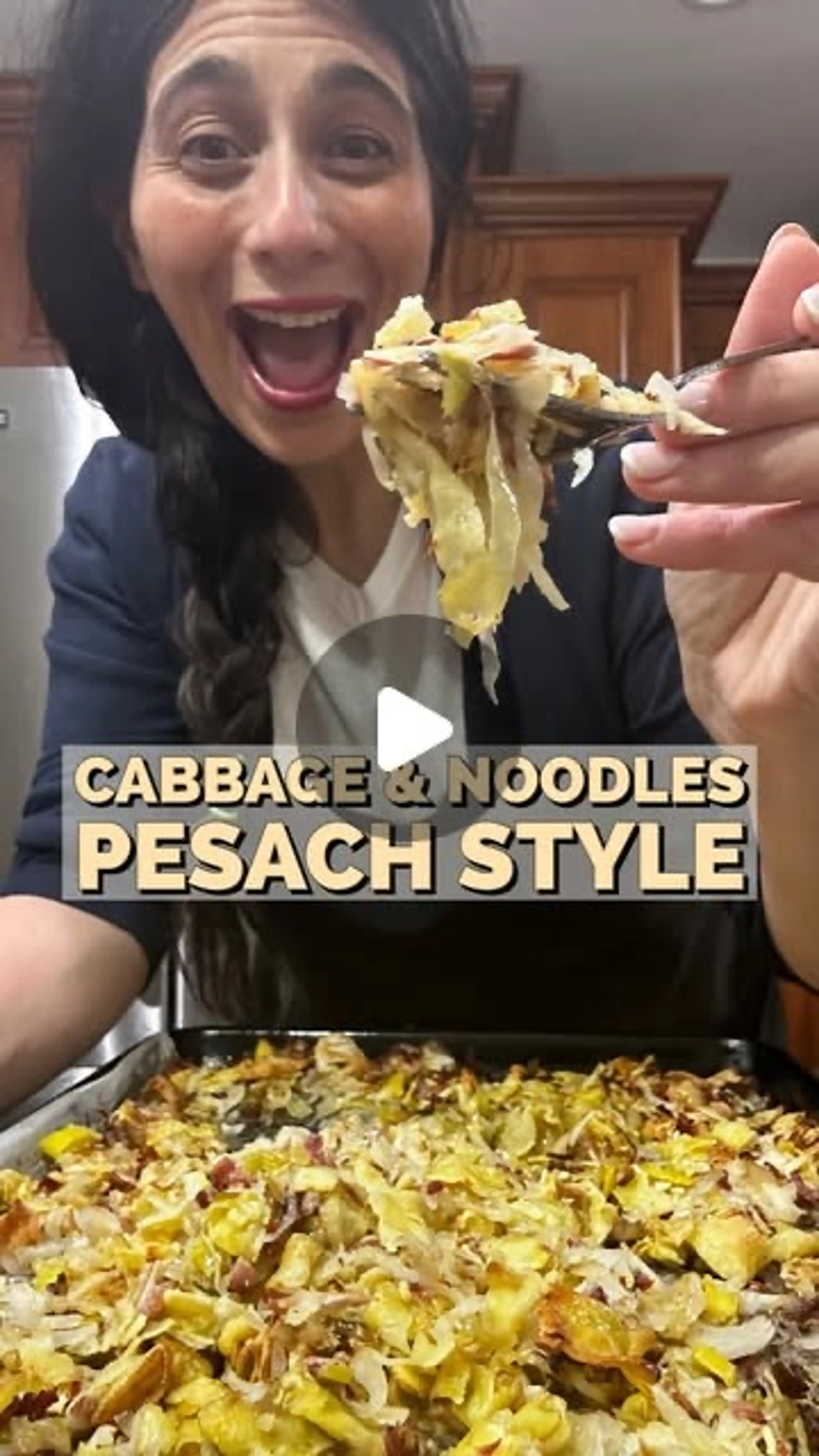 Cabbage & Noodles Pesach Style