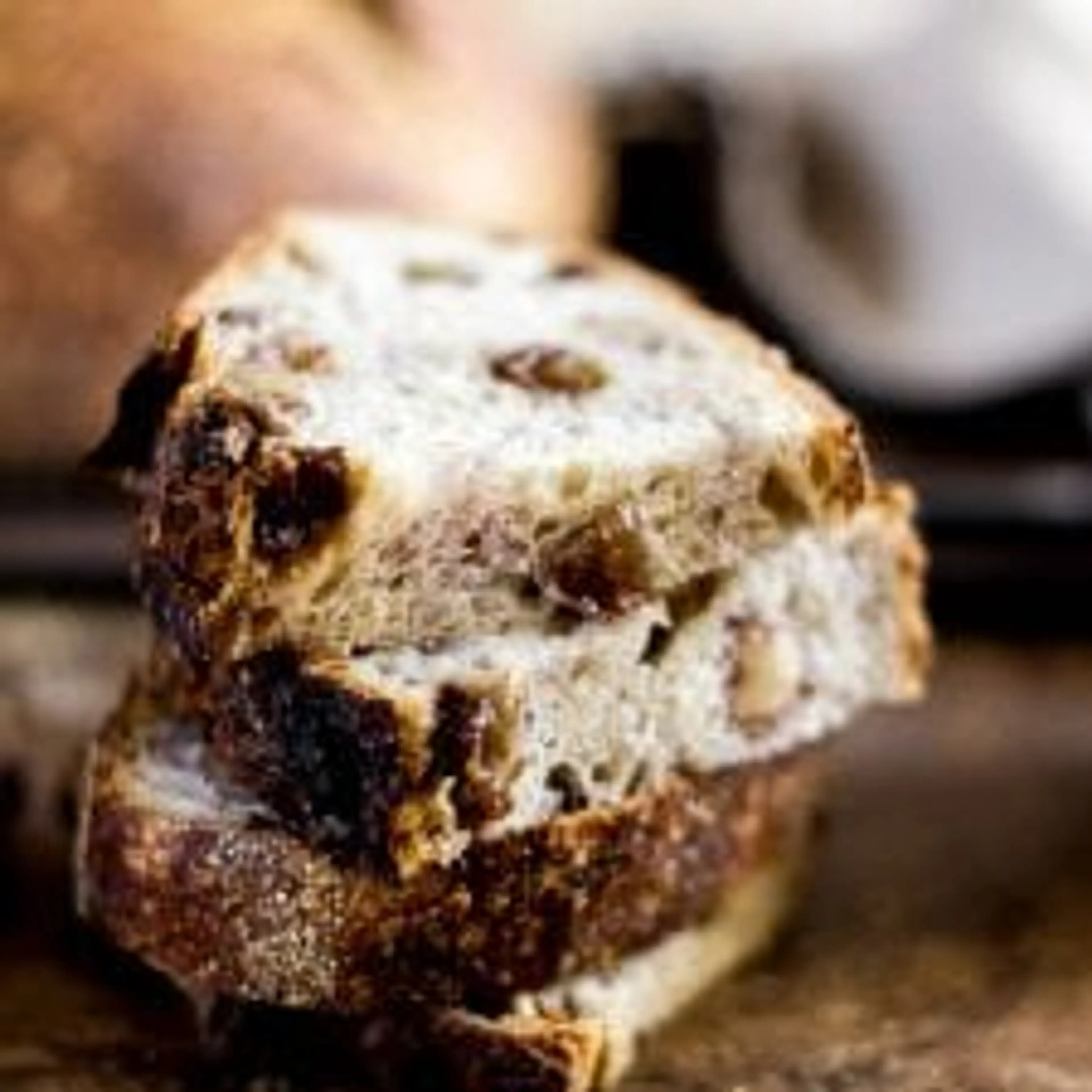 Country Sourdough with Walnuts + Raisins