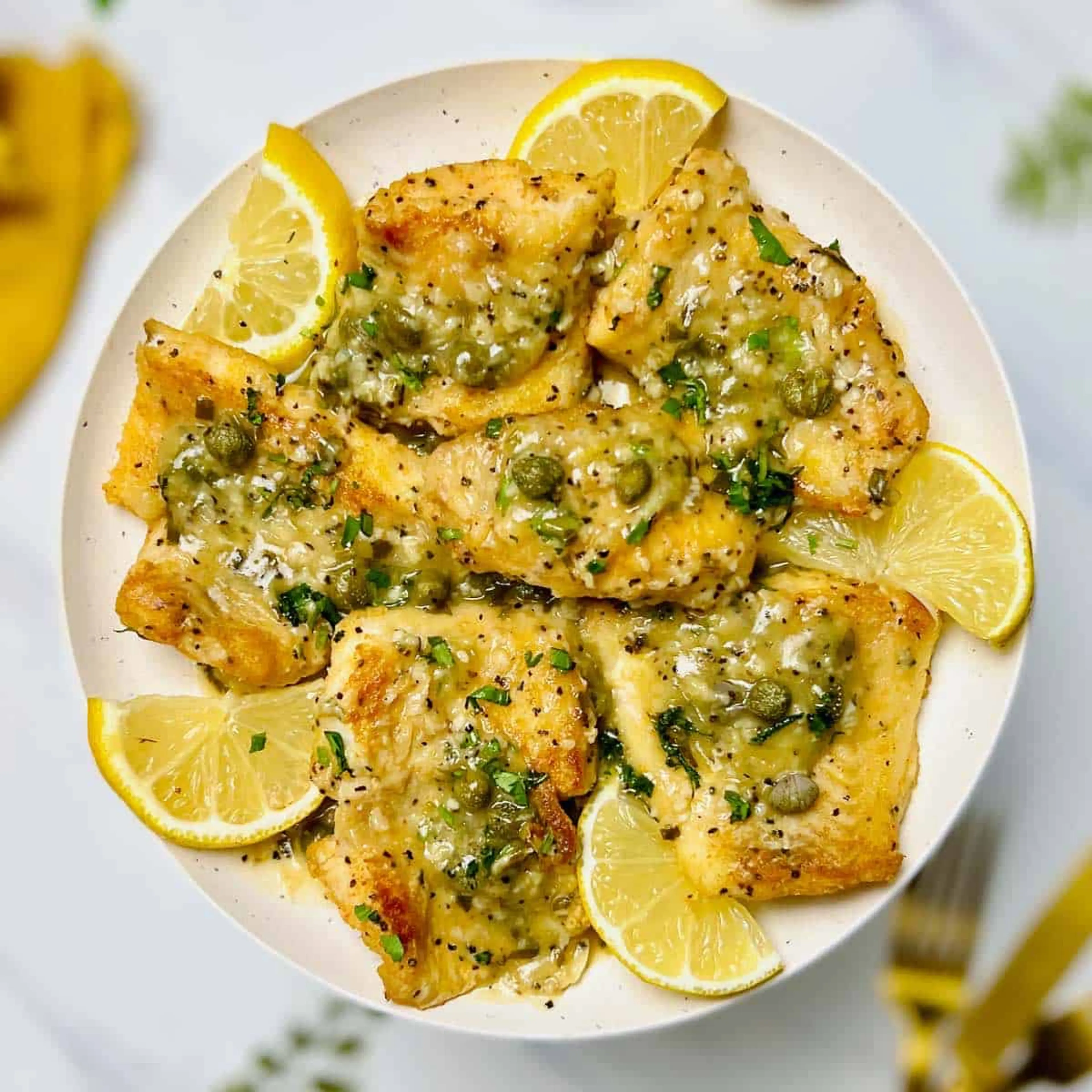 Haddock Piccata