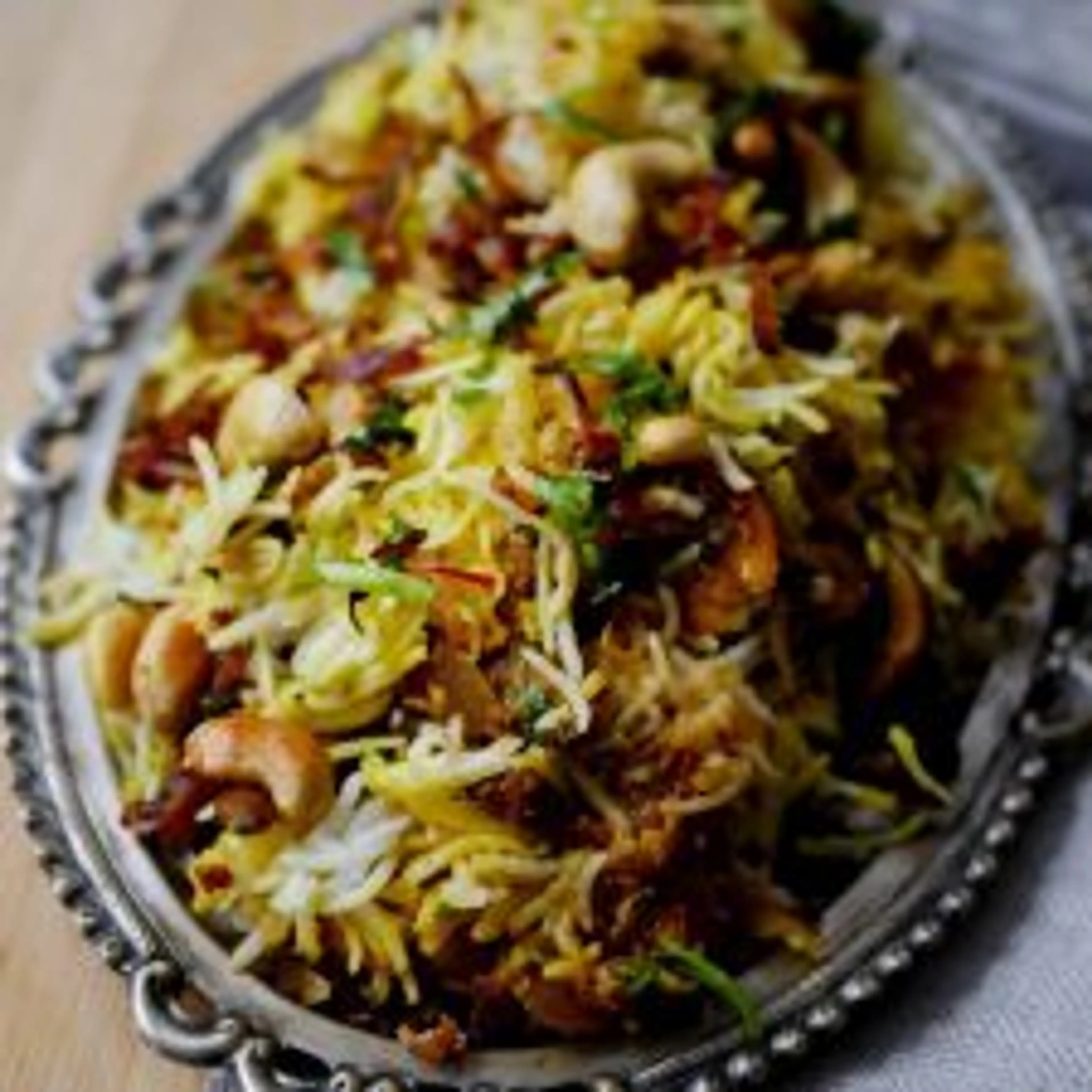Mushroom Dum Biryani Recipe