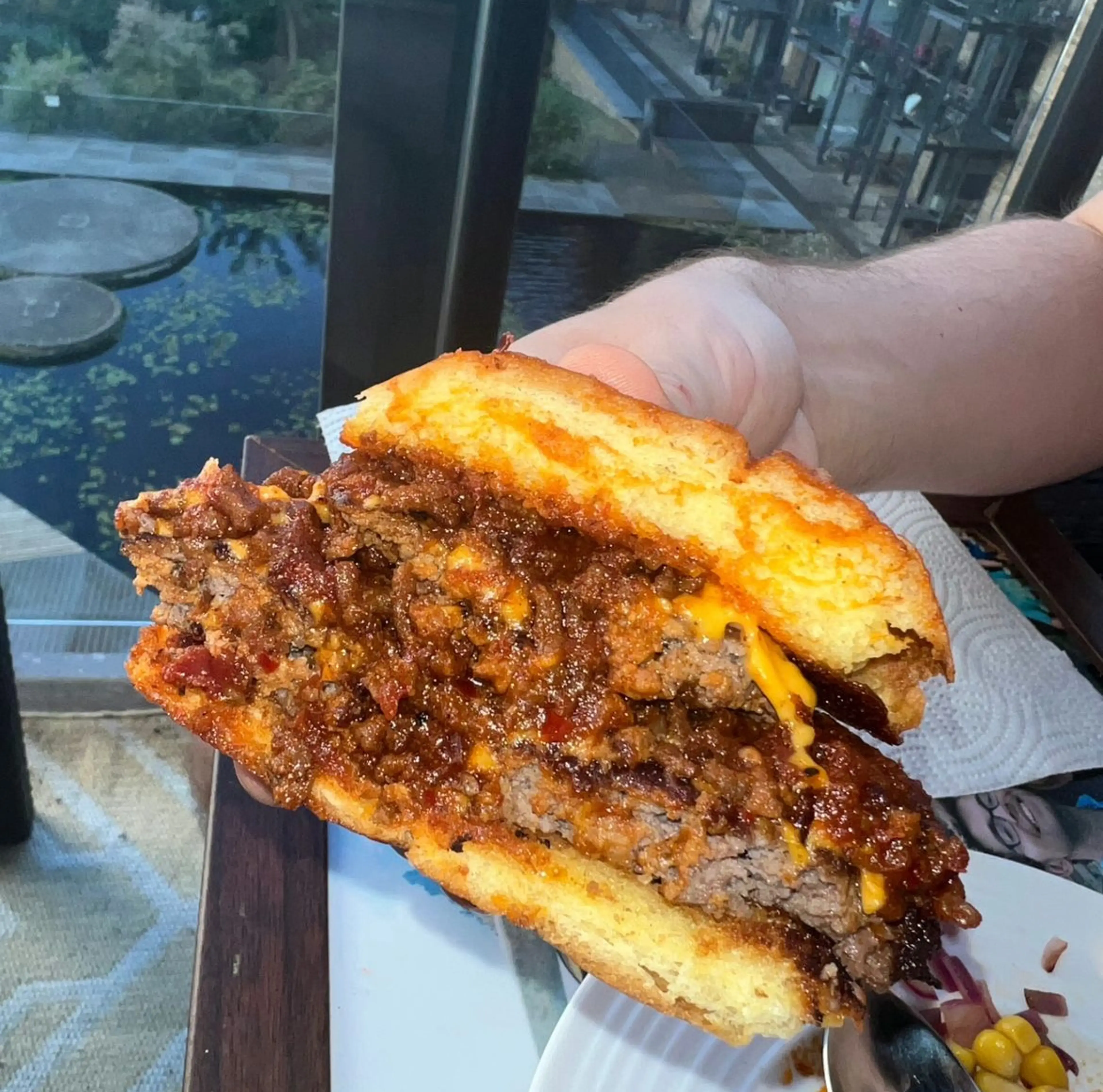 Chilli Cheese Burger
