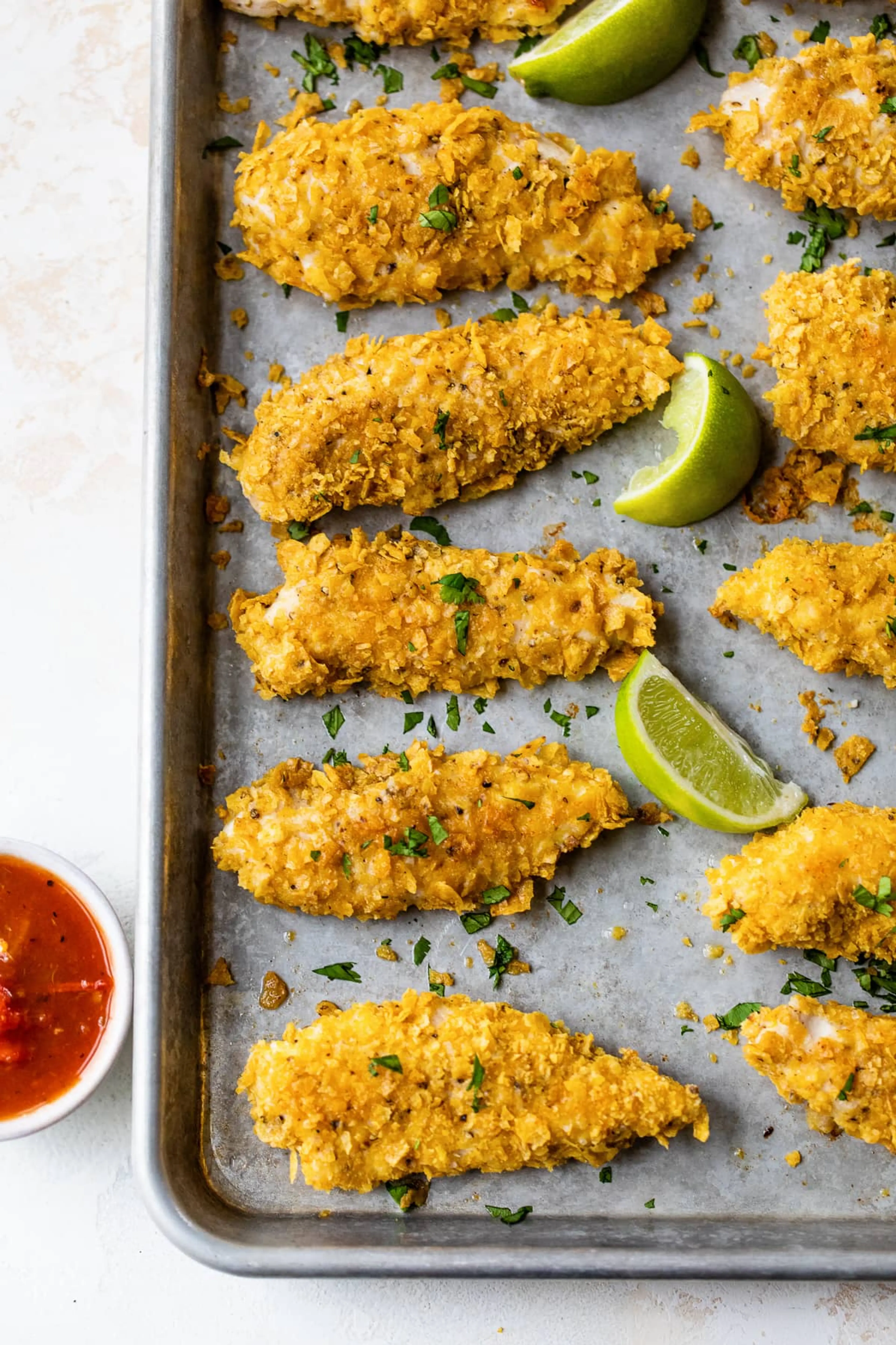 Tortilla Encrusted Chicken Tenders