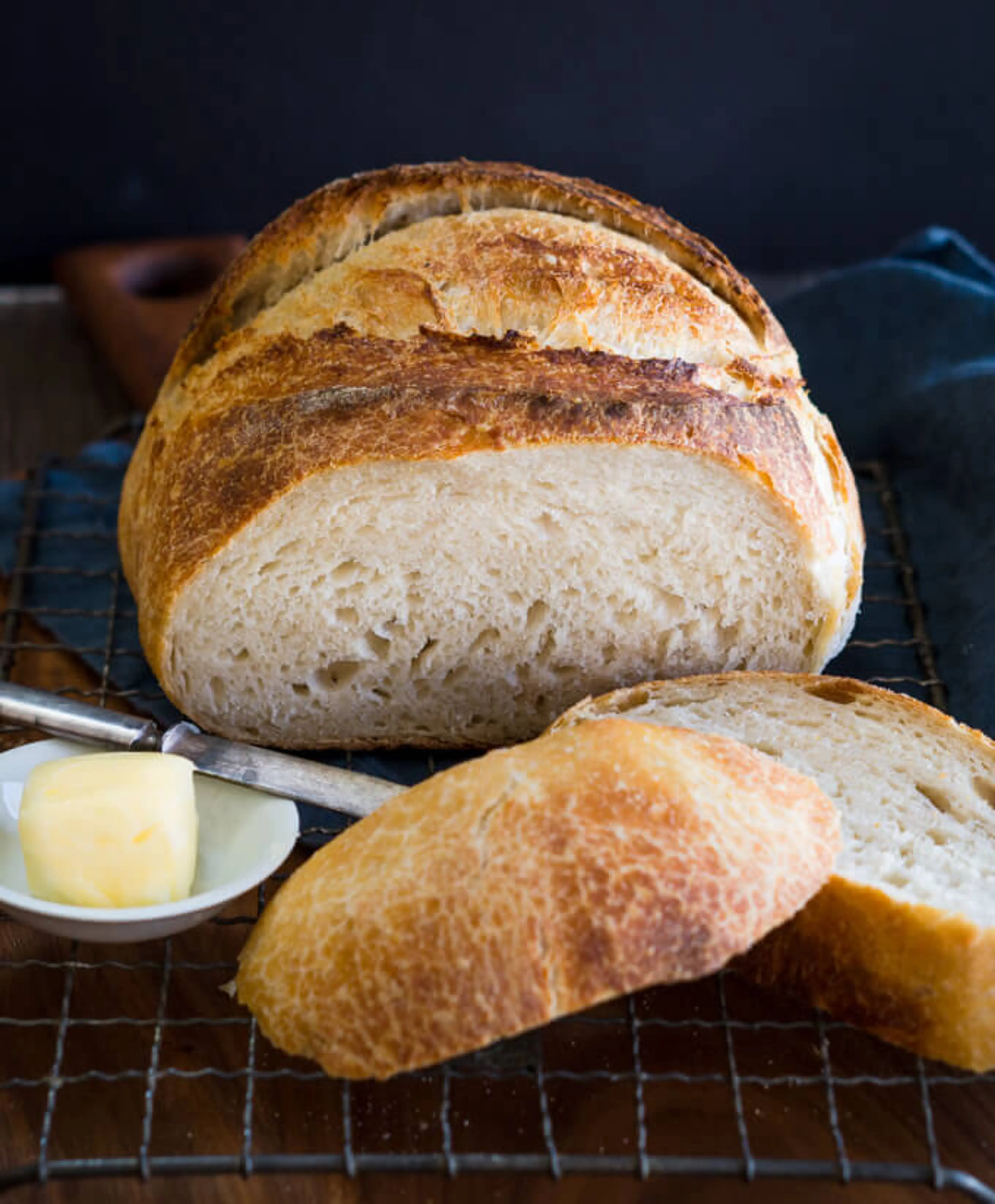 Overnight Sourdough Bread Recipe