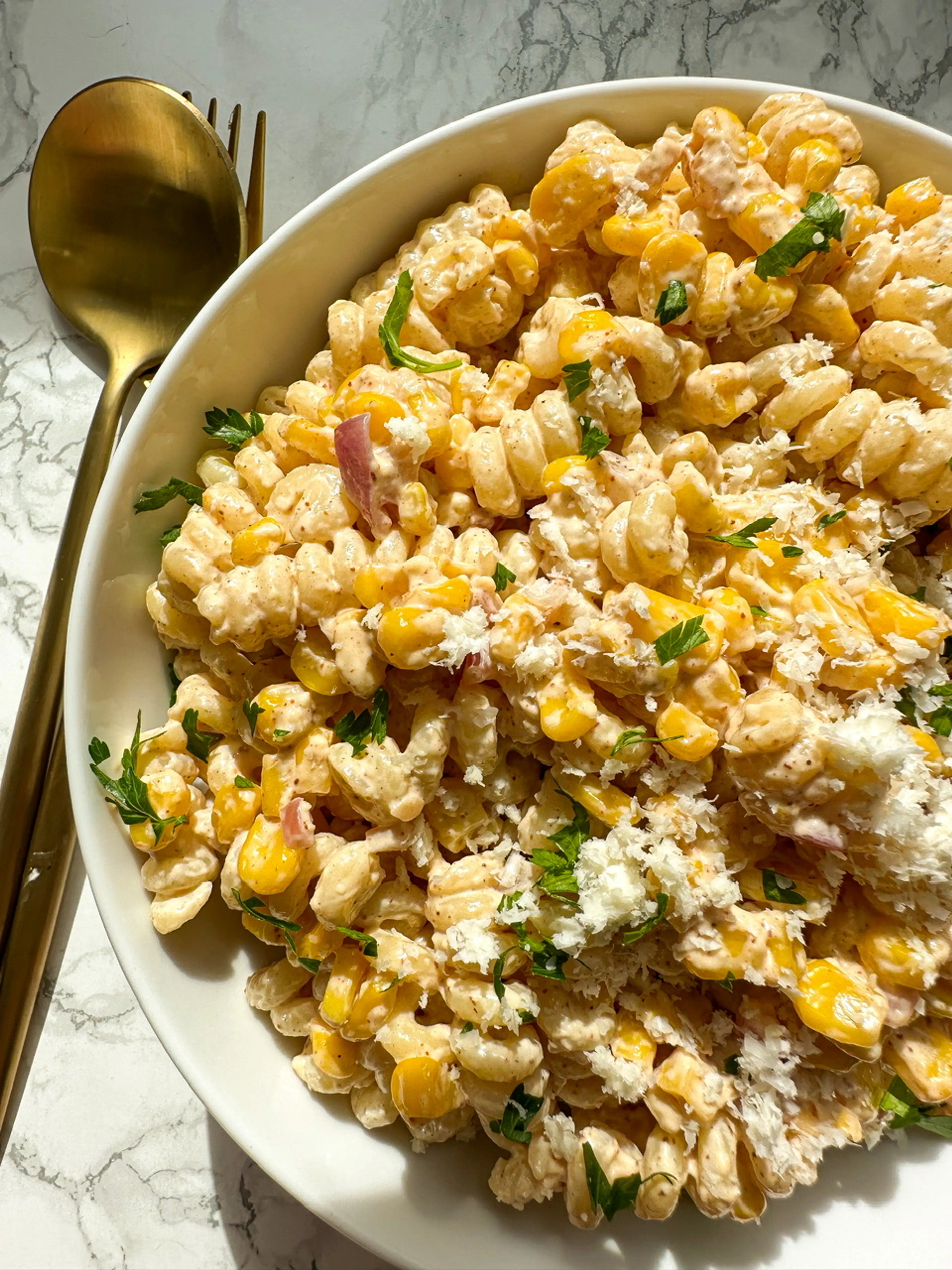 Mexican Street Corn Pasta Salad