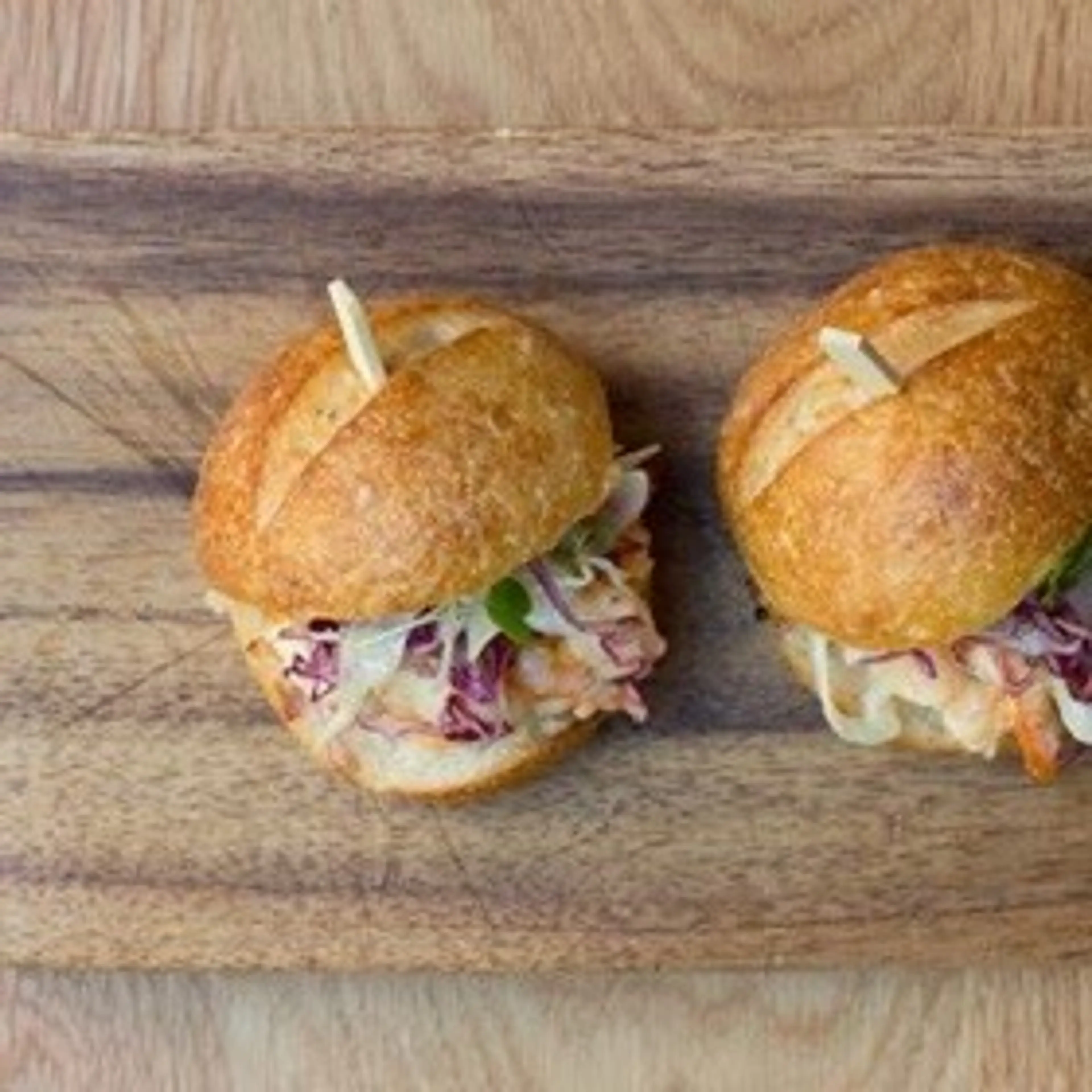Mini Burgers Au Coleslaw