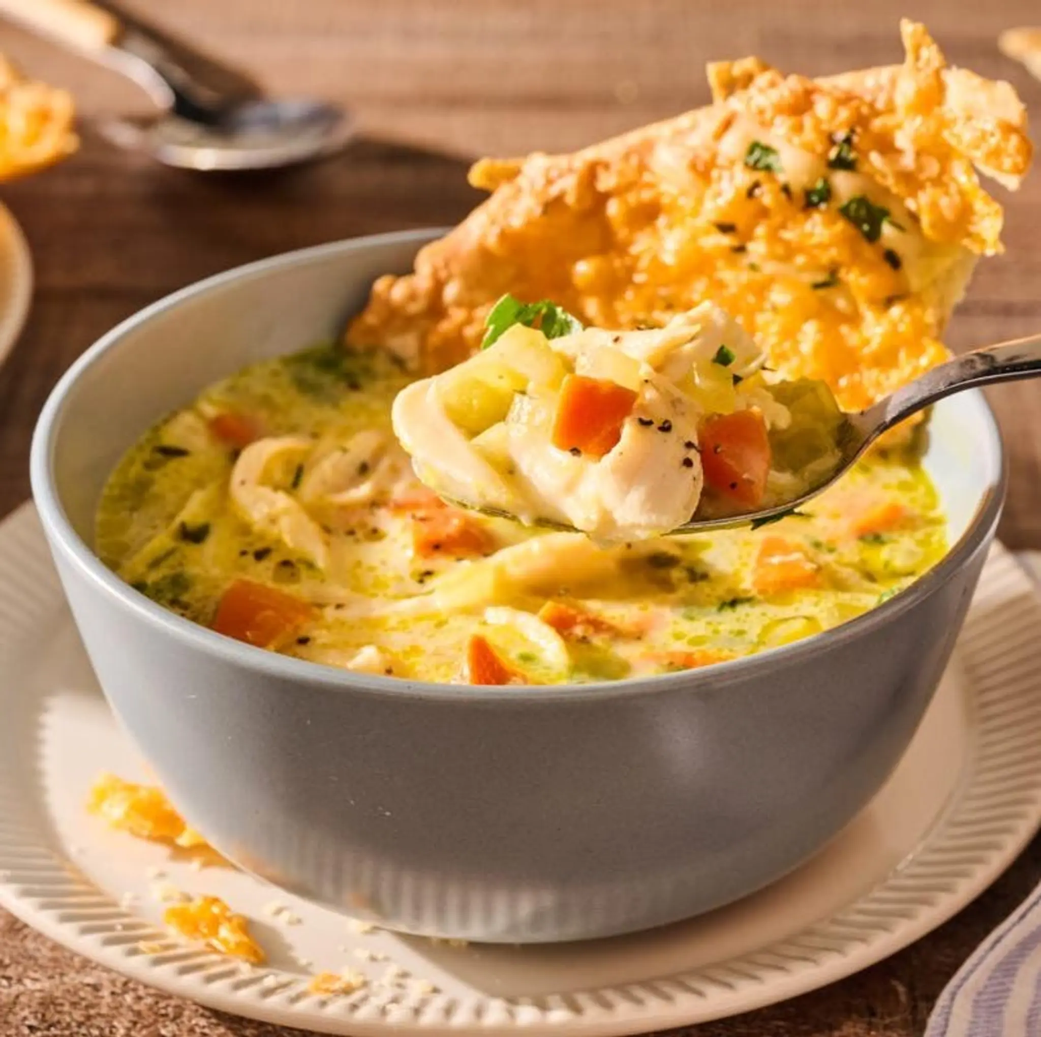 Chicken Pot Pie Soup