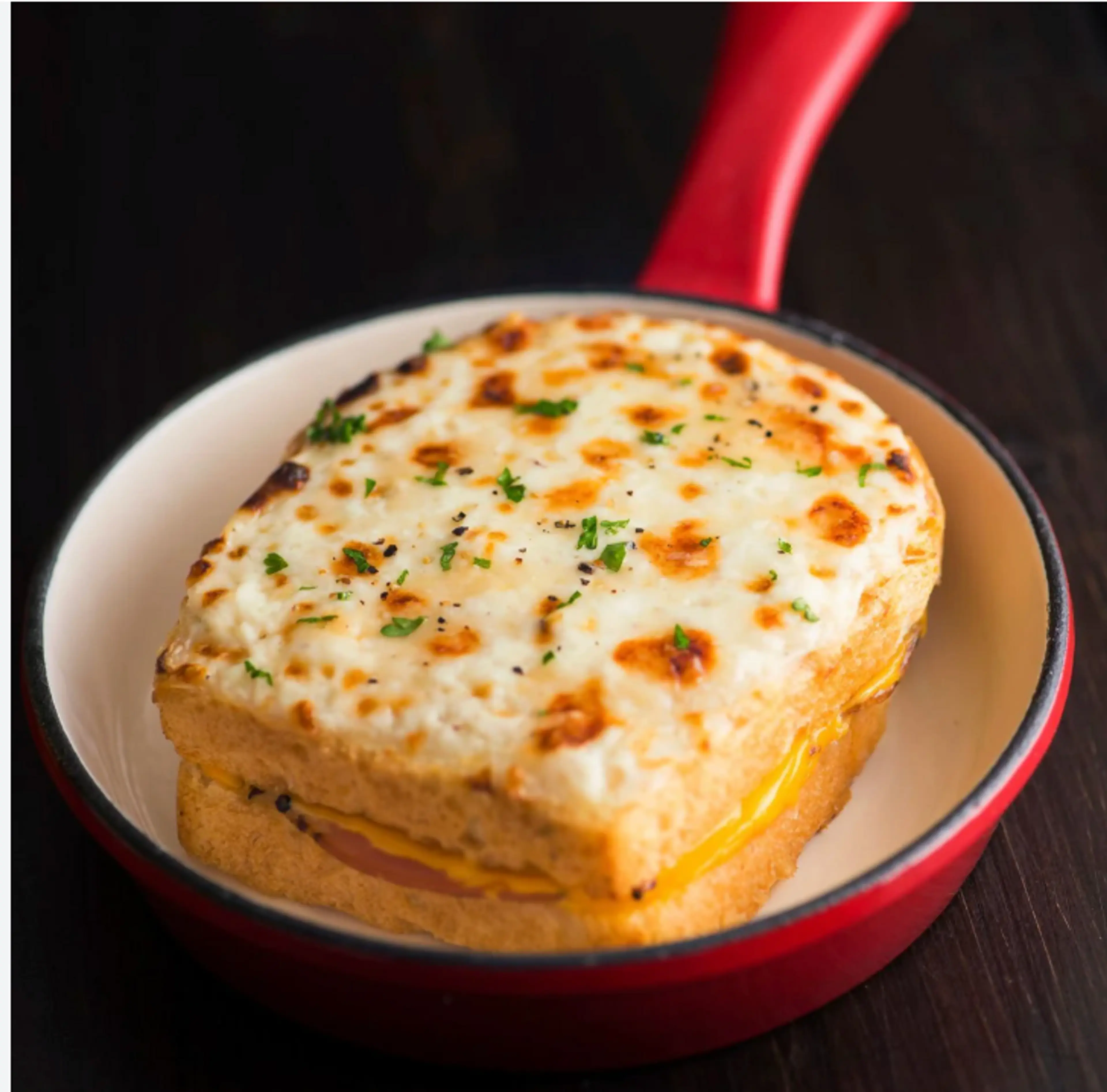 Salmon Croque Monsieur (Rachel)