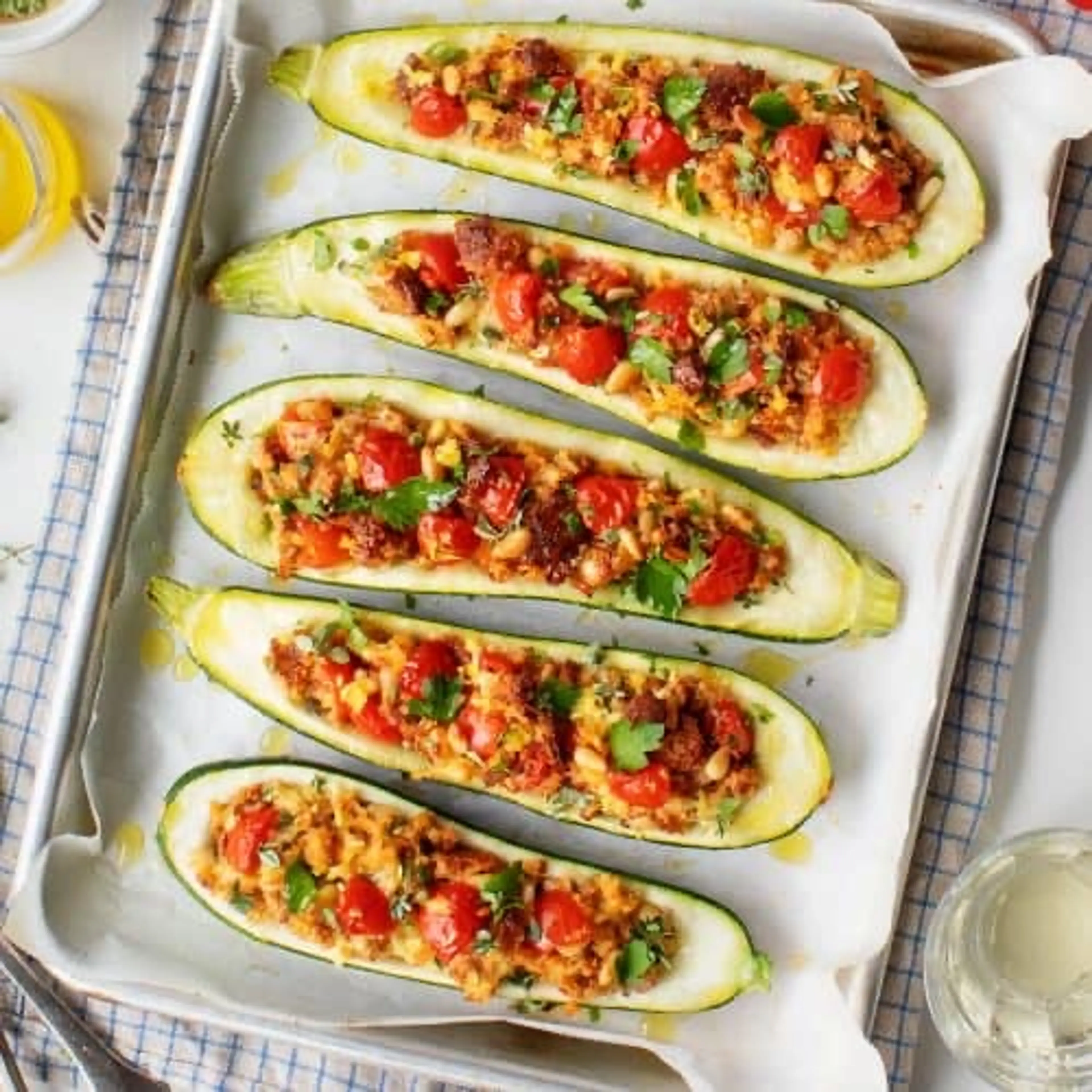 Stuffed Zucchini