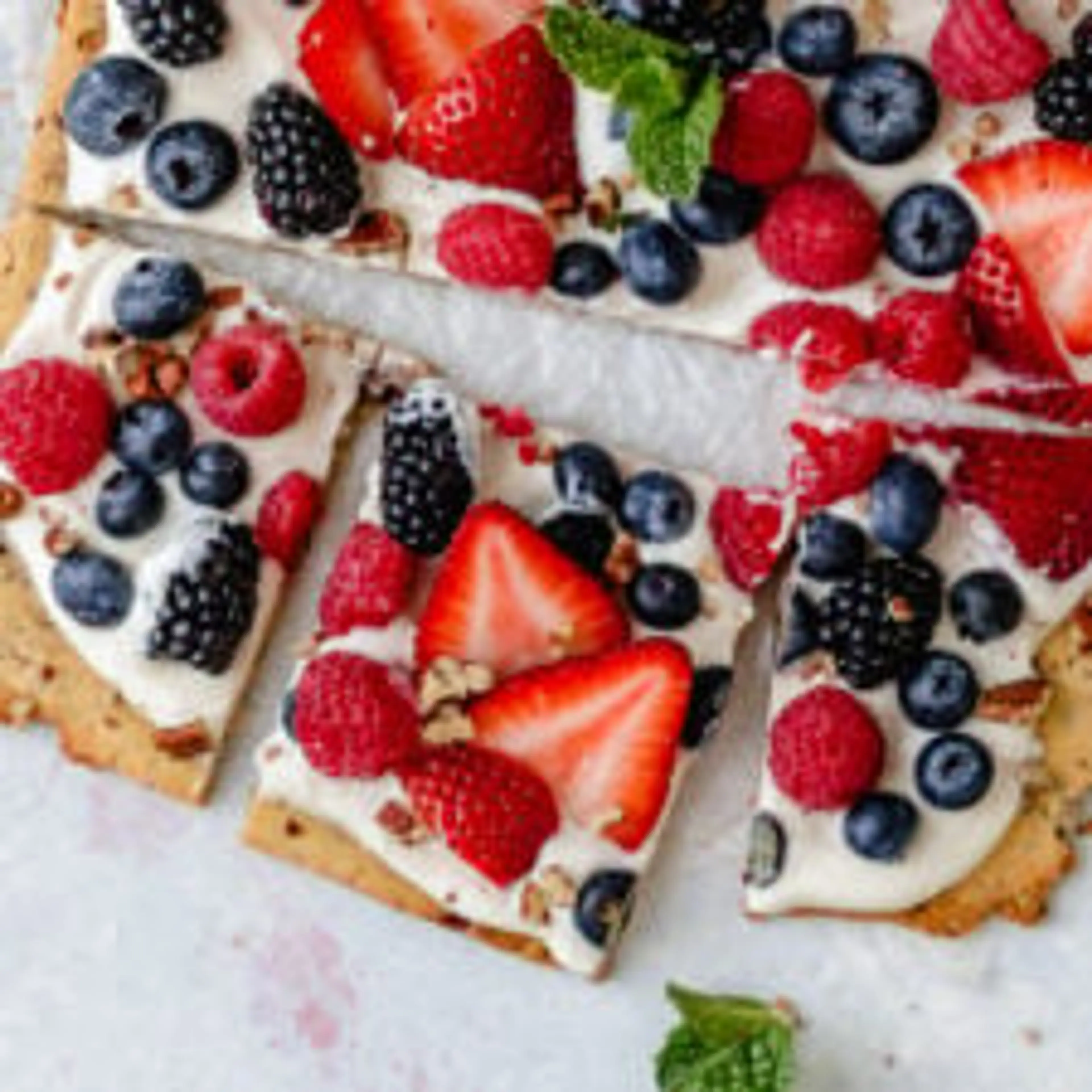 Gluten-Free Berry Fruit Pizza