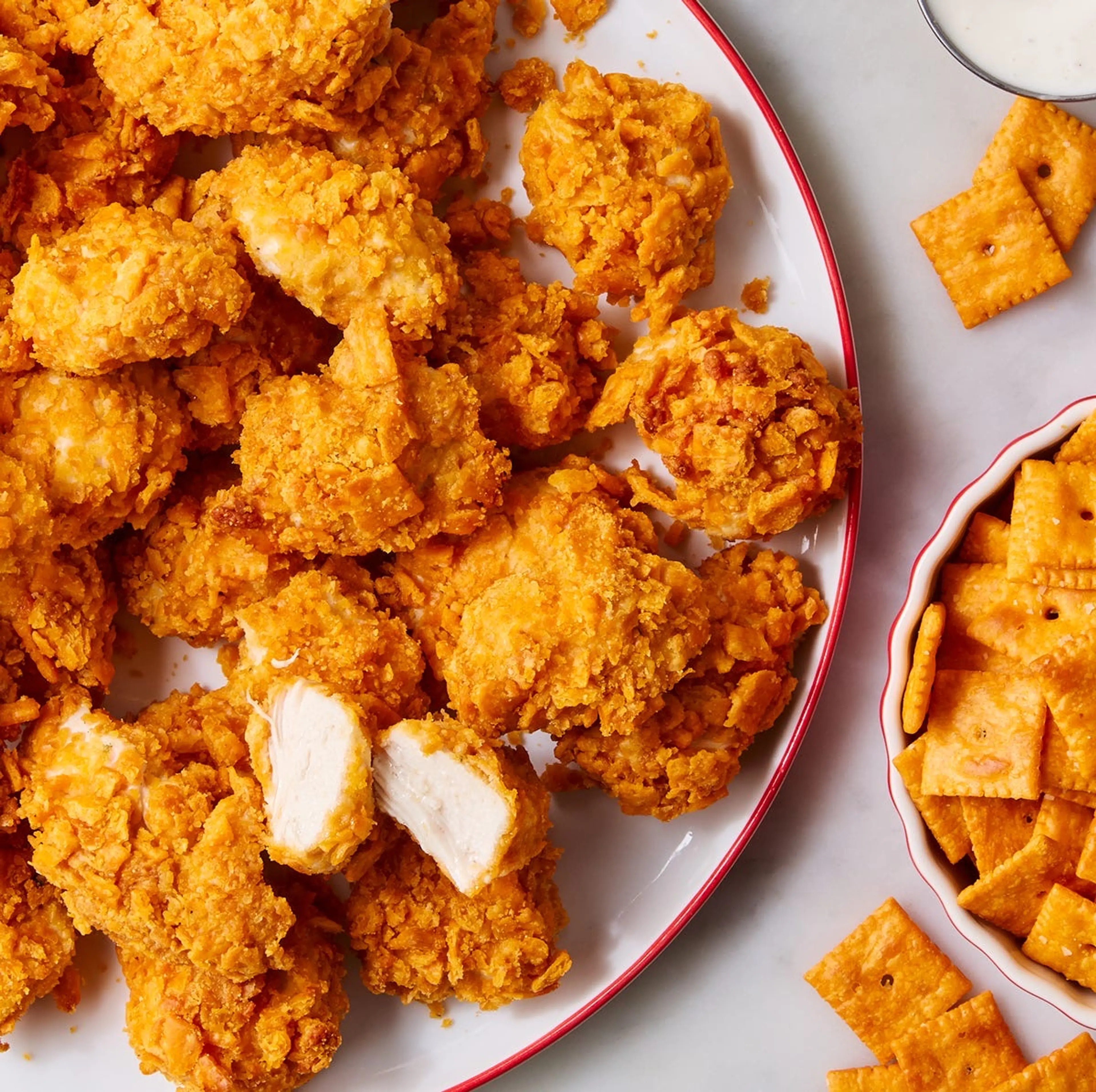 Cheez-It Crusted Chicken Nuggets