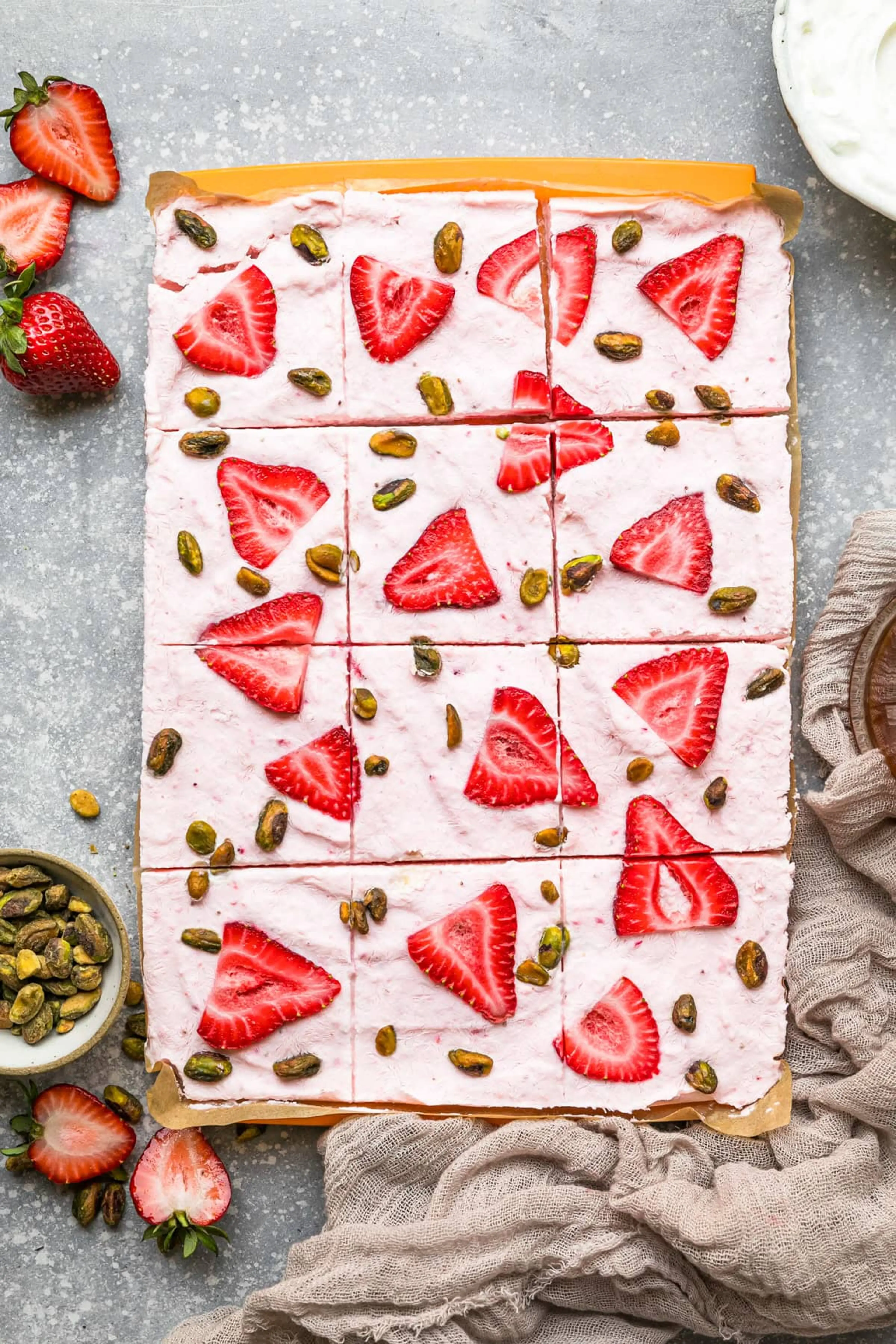 Strawberry Yogurt Bark Recipe