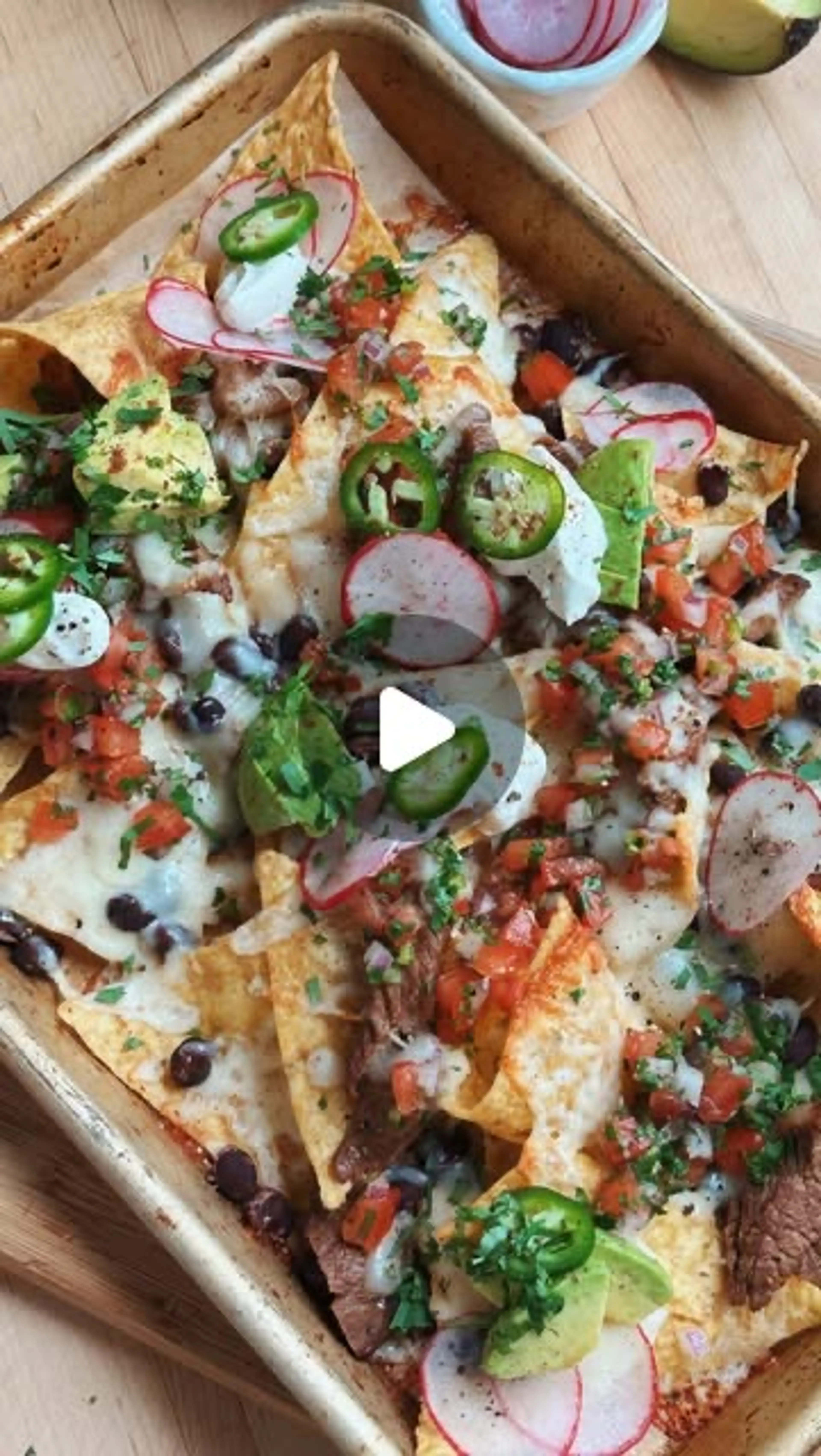Loaded Steak Nachos