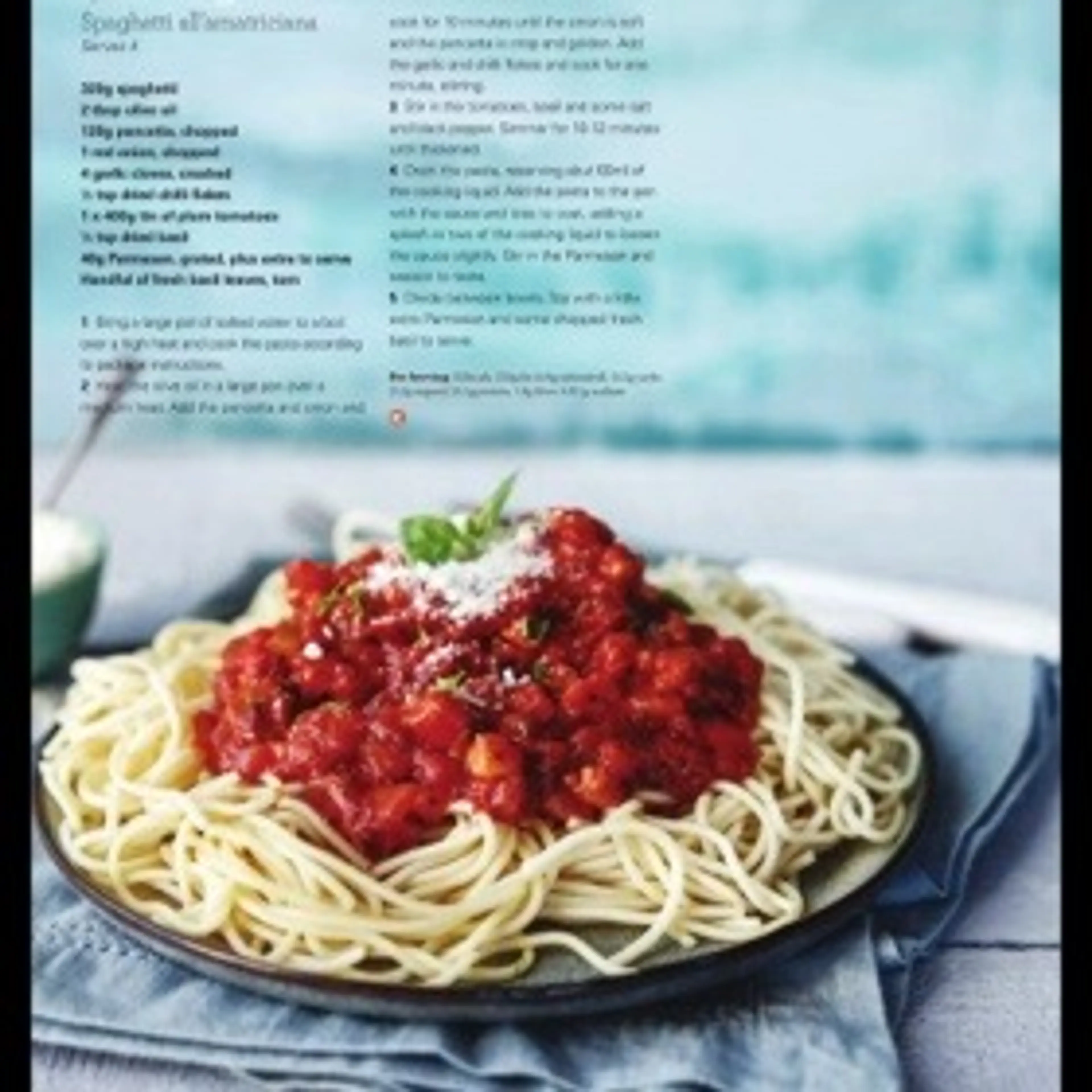 Spaghetti al amatriciana
