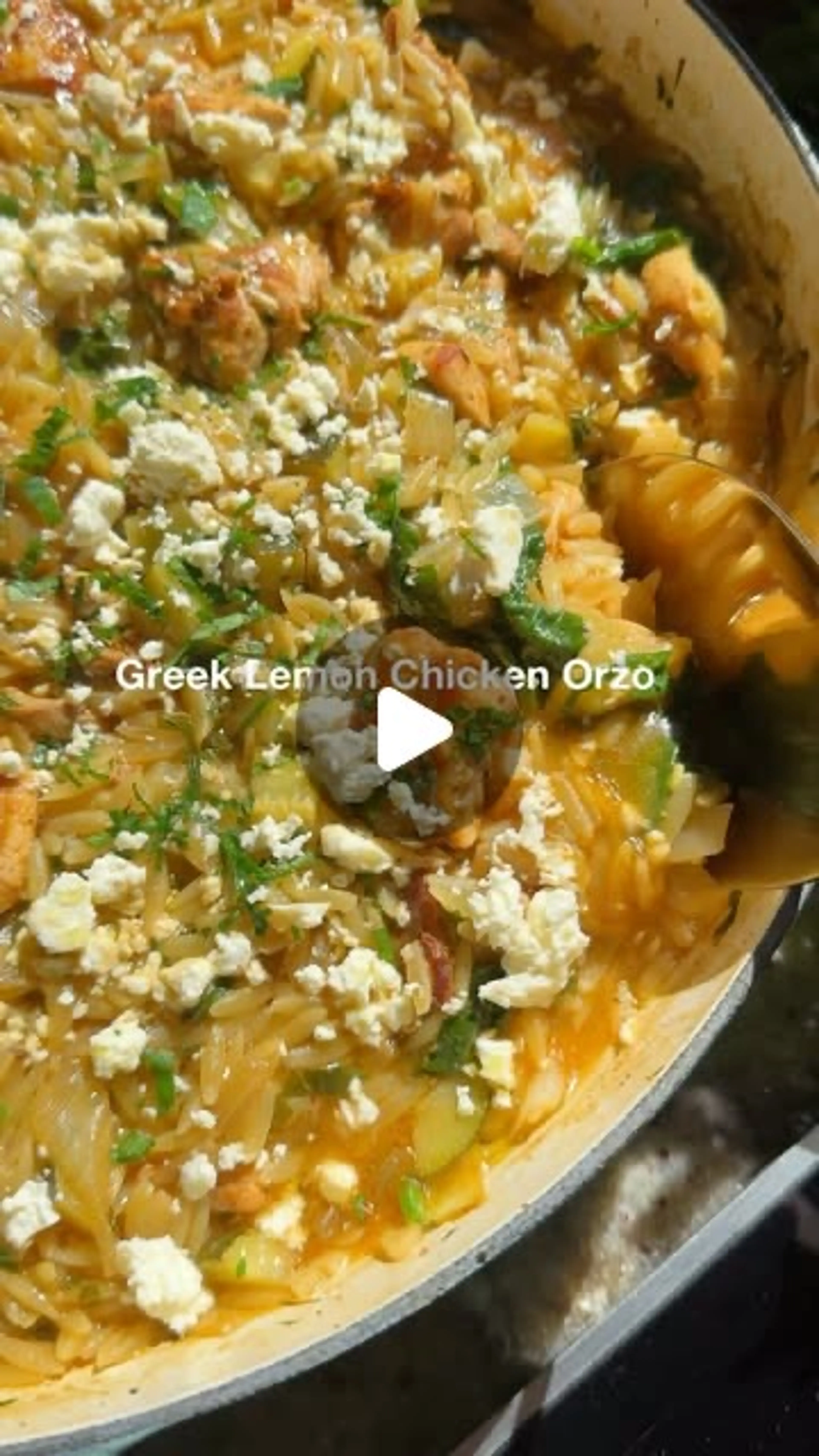 Greek Lemon Chicken Orzo