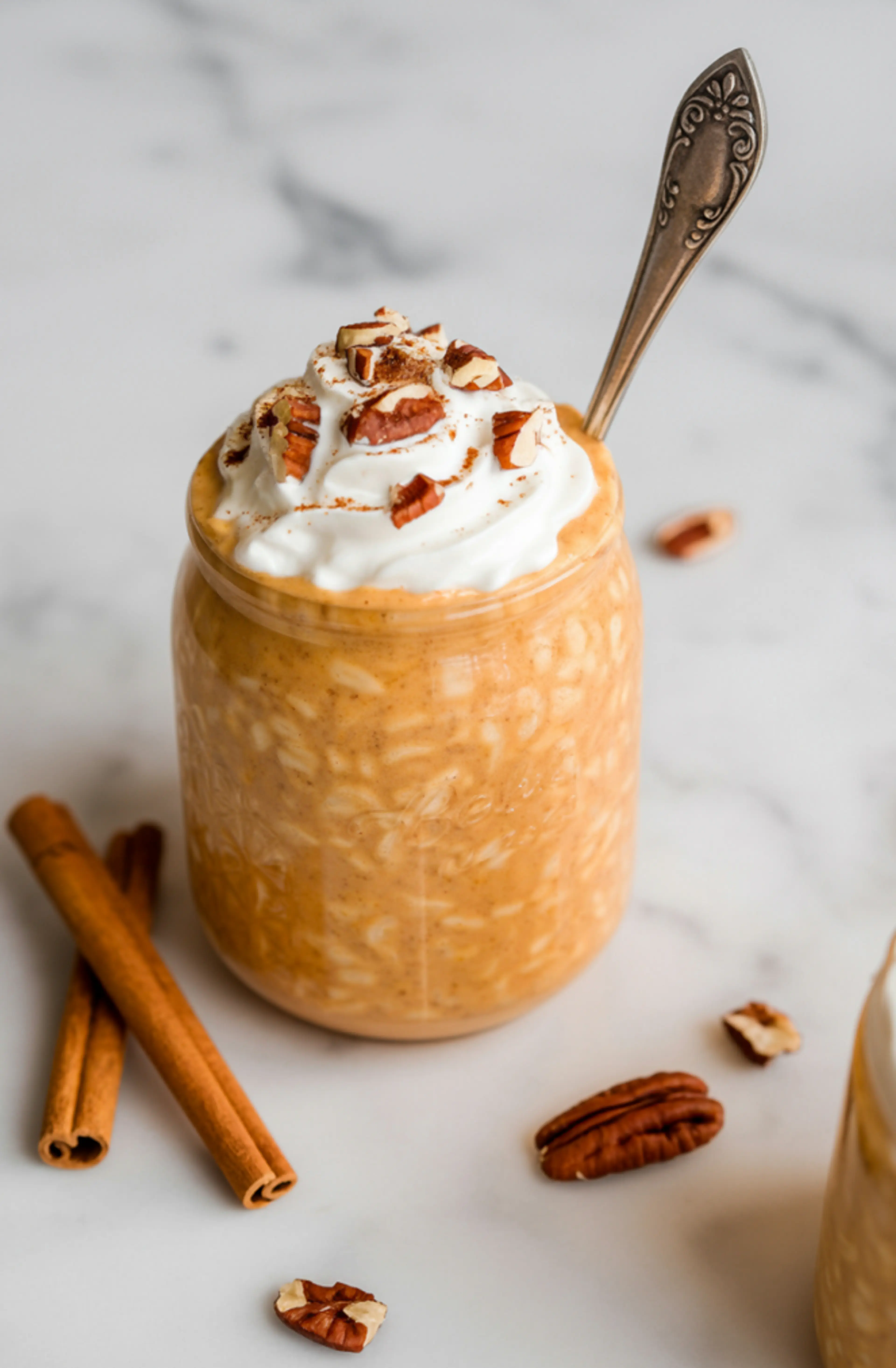 Pumpkin Pie Protein Overnight Oats