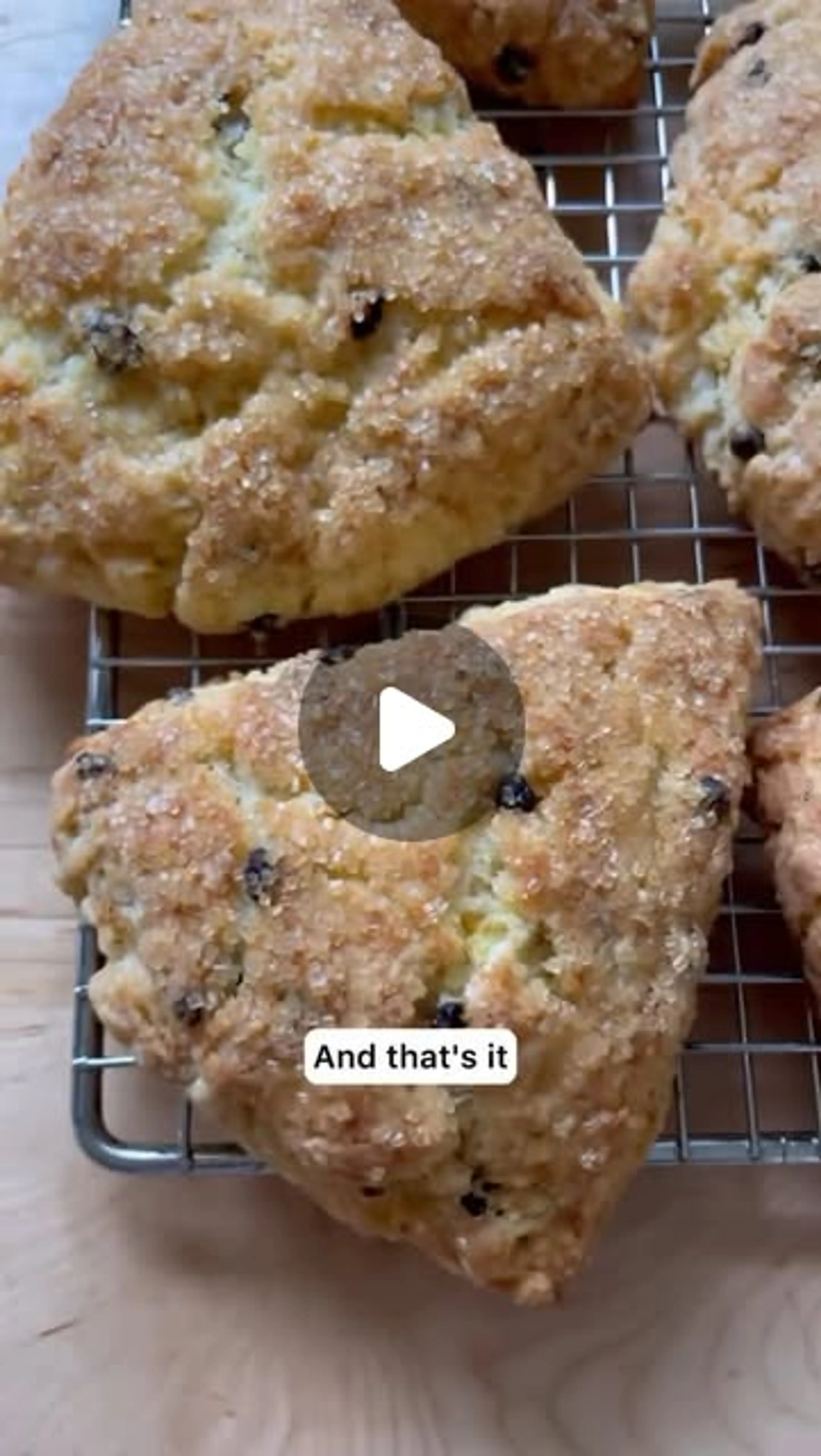 Lemon And Currant Scones